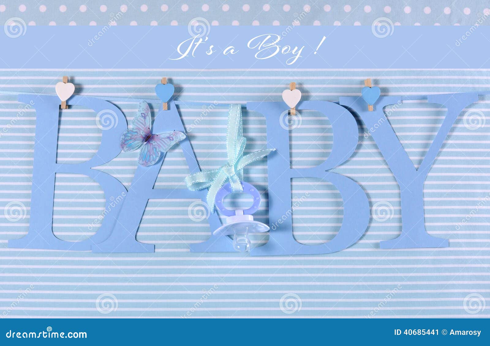its a boy, blue theme baby bunting letters
