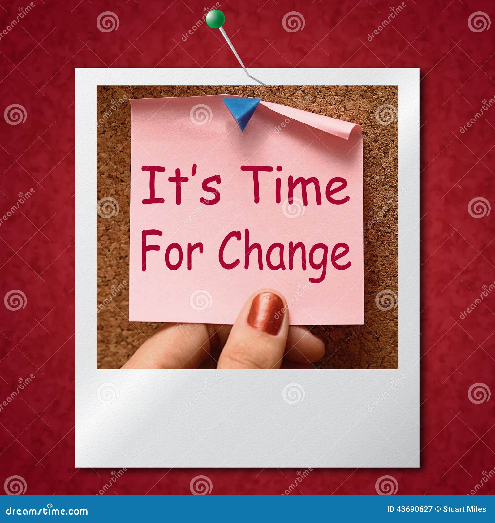 Its Time To Change The Genre Its Time for Change Photo Means Revise Reset or Transform Stock