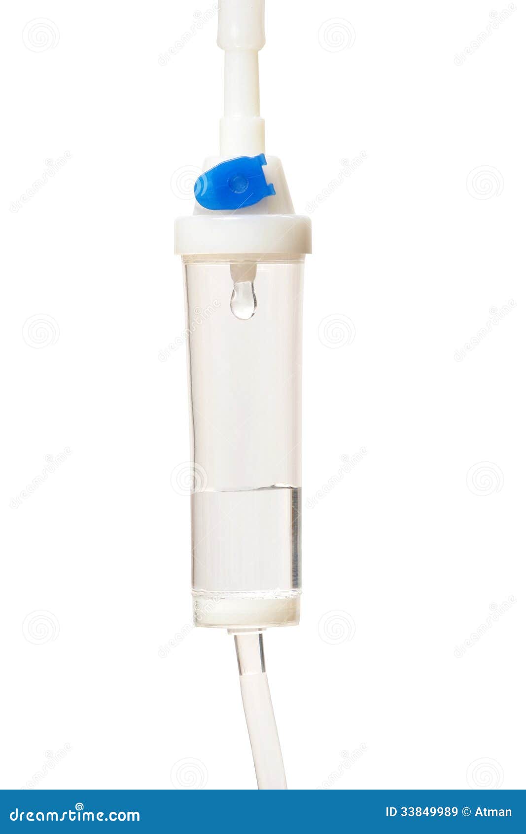 IV Bag and Drip Chamber stock image. Image of drip, chamber 33849989