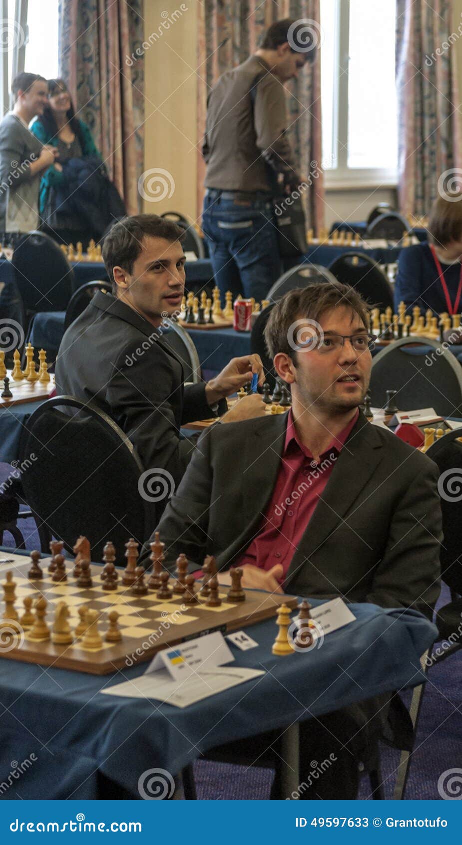 Ivan Salgado and Ivan Cheparinov Editorial Stock Photo - Image of fide,  decision: 49597633