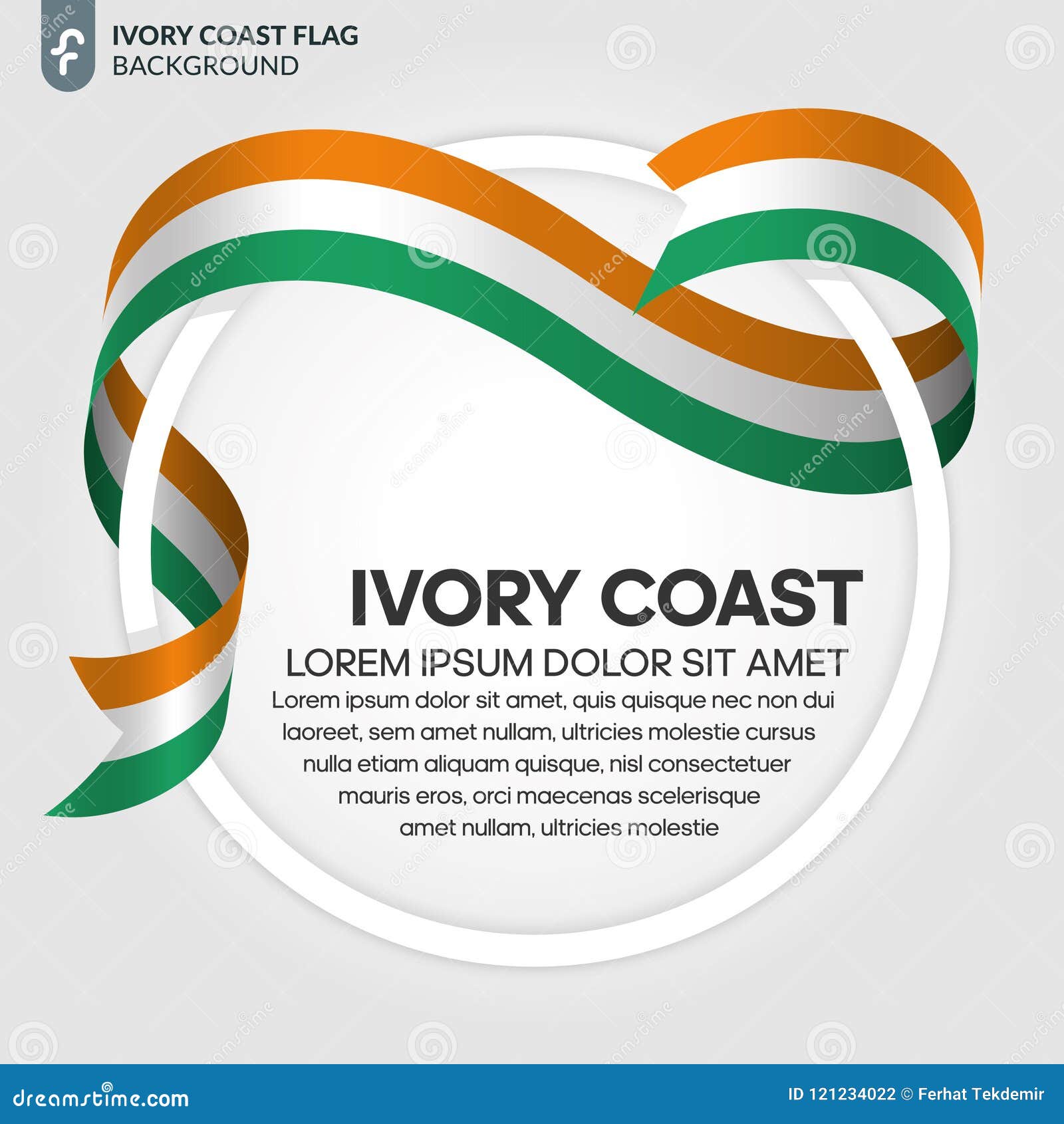 Download Ivory Coast Flag Background Stock Illustration ...