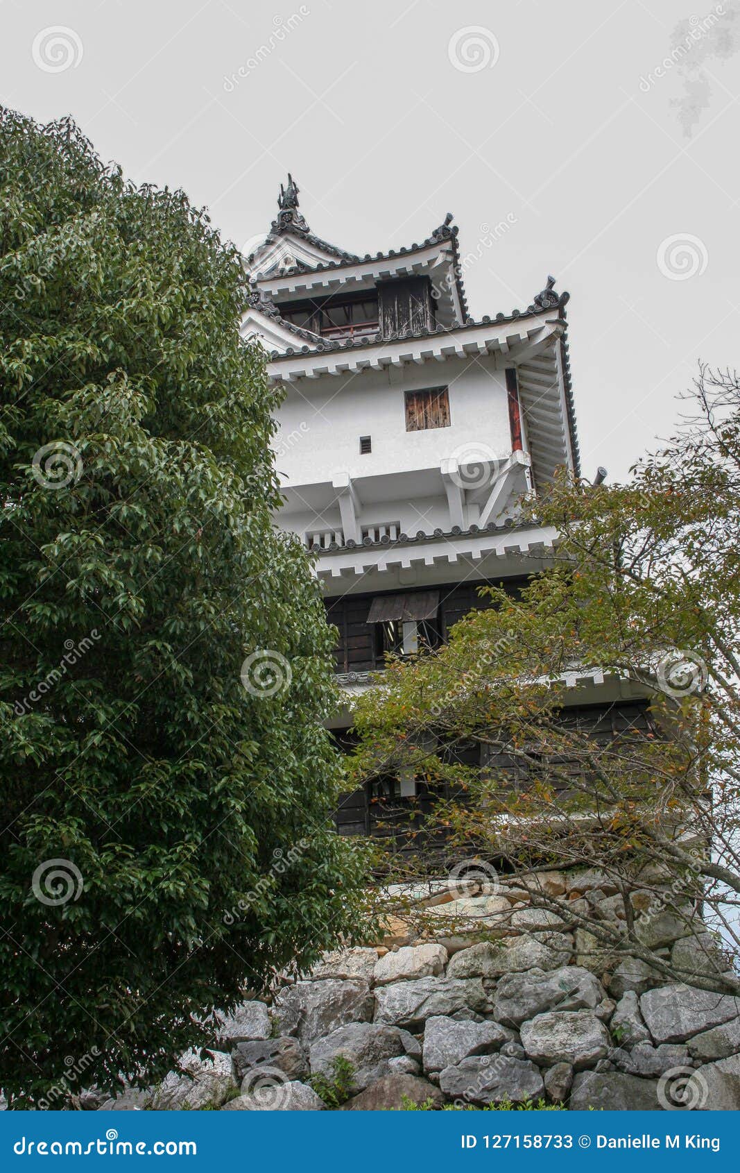 Iwakuni Castle of Iwakuni, Japan Stock Image - Image of 16011608