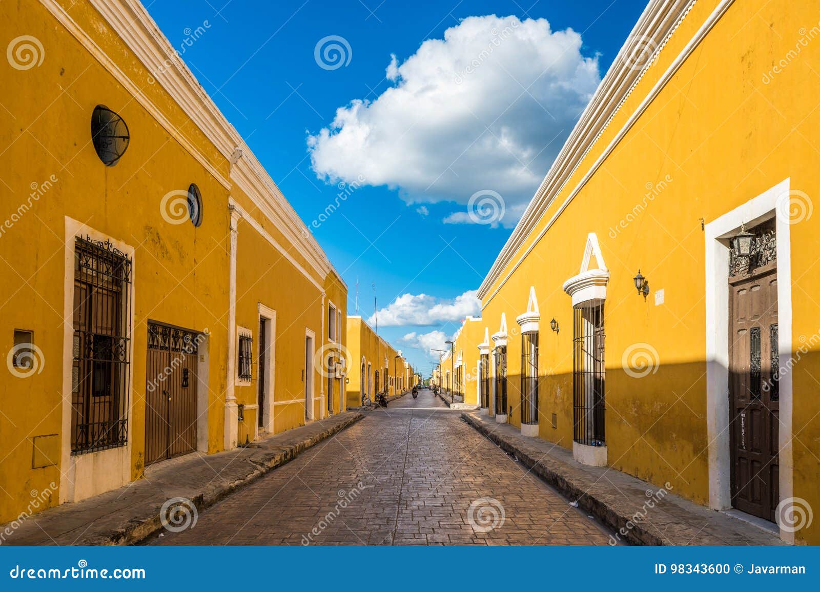 izamal, the yellow colonial city of yucatan, mexico
