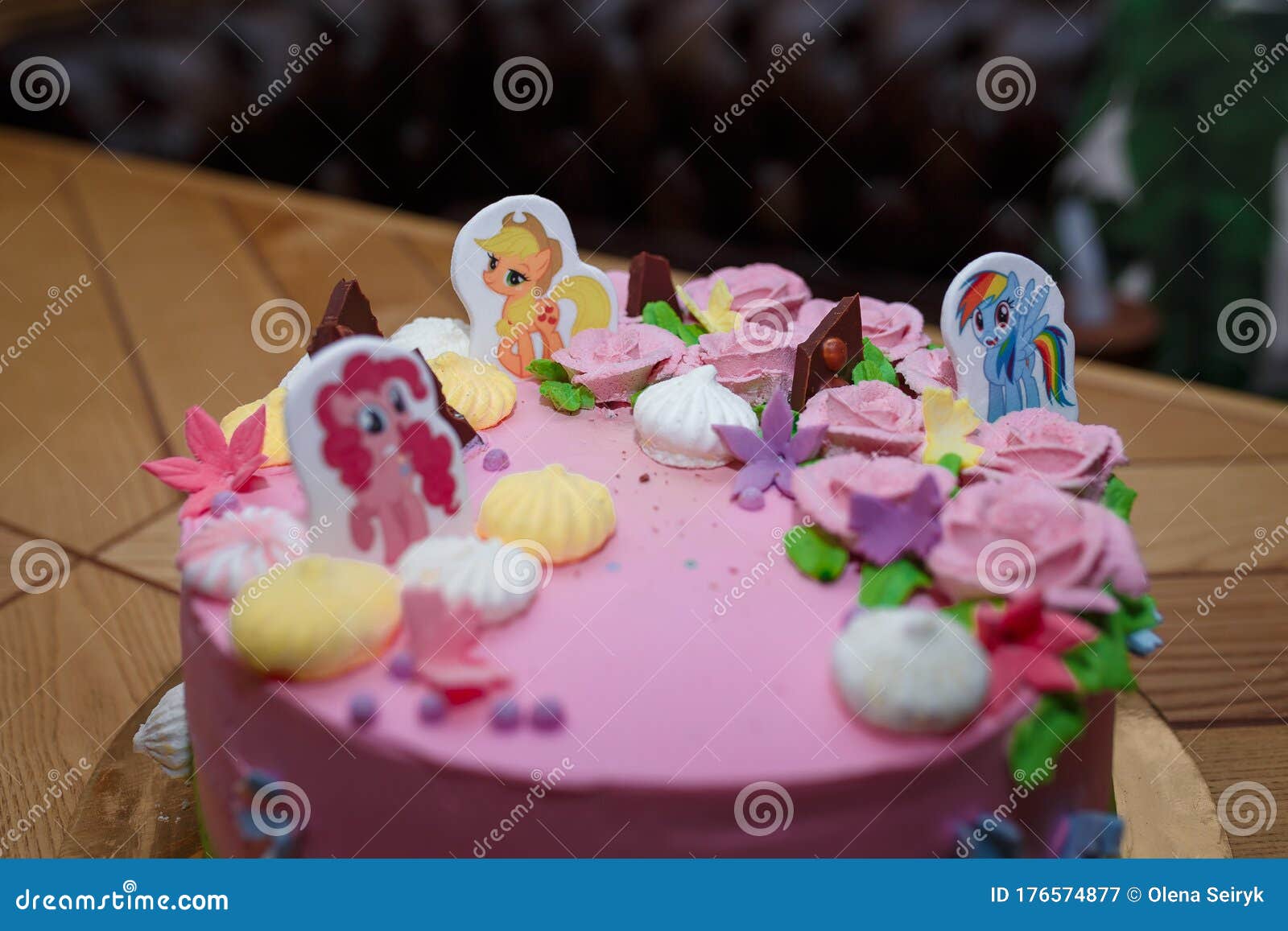 Birthday Girlish Cake with Pony Illustrations. Cartoon Character Cake for Girl Party Editorial Photography - Image of birthday, cartoon: 176574877 Birthday Girlish Cake with Pony Illustrations. Cartoon Character Cake for Girl Party Editorial Photography - Image of birthday, cartoon: 176574877