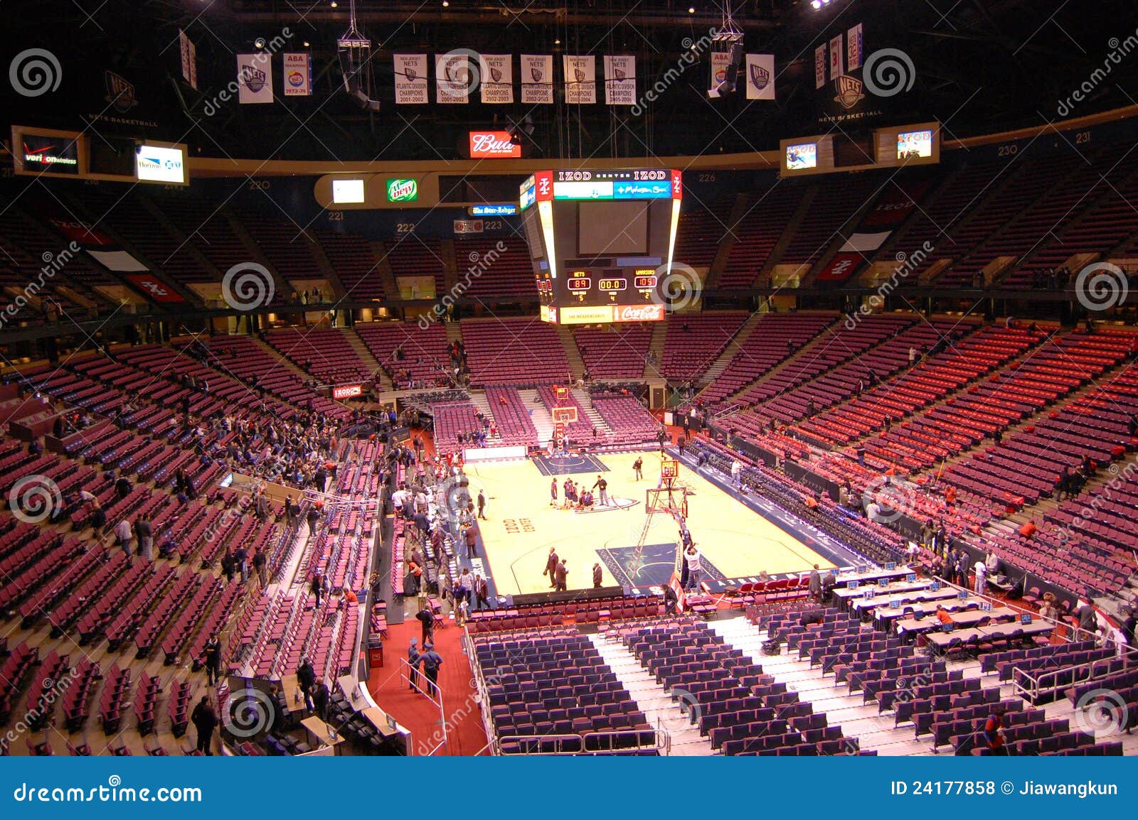 Izod Center, New Jersey editorial stock photo. Image of center