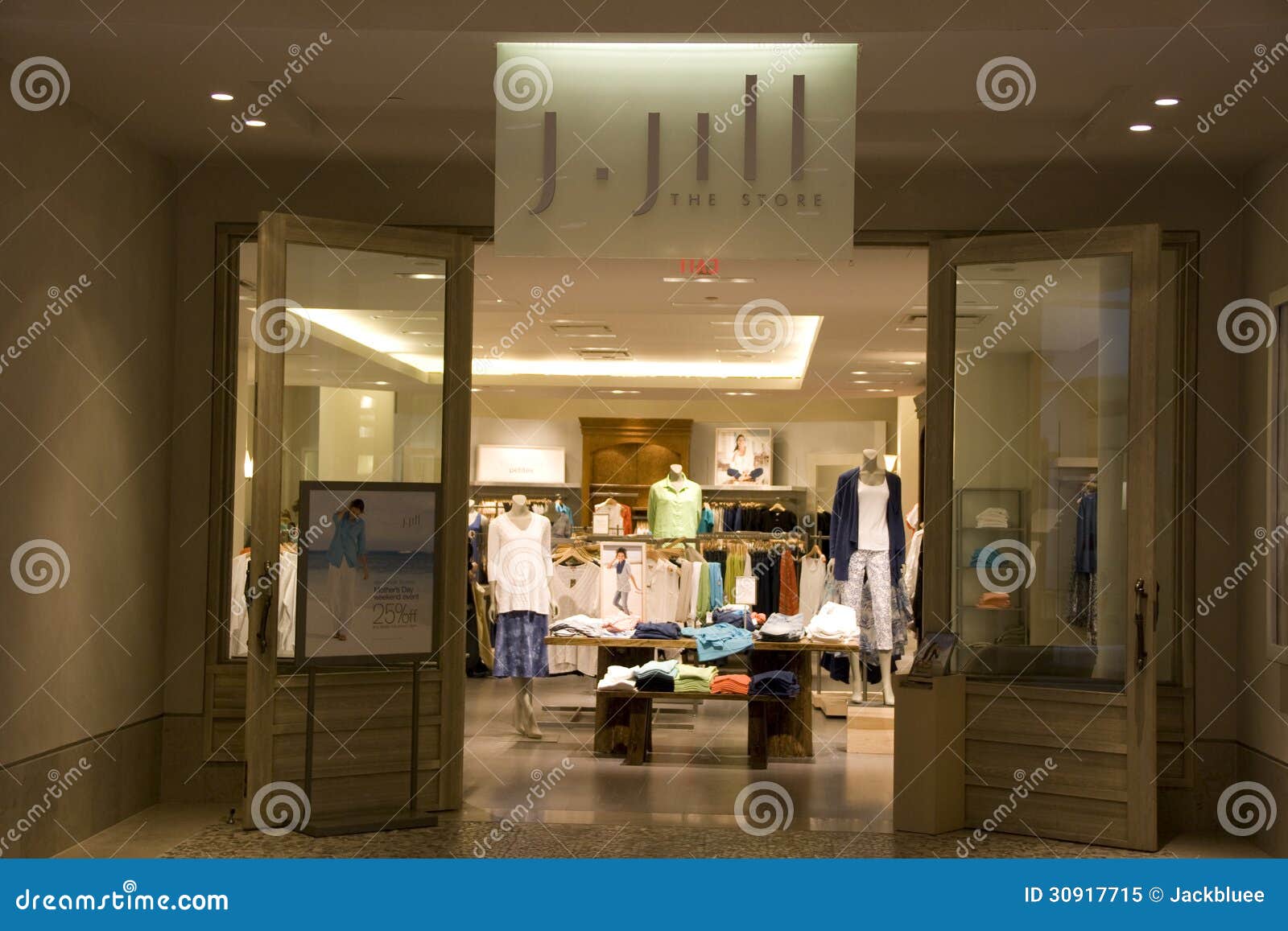 J.jill fashion store editorial image. Image of stylish - 30917715