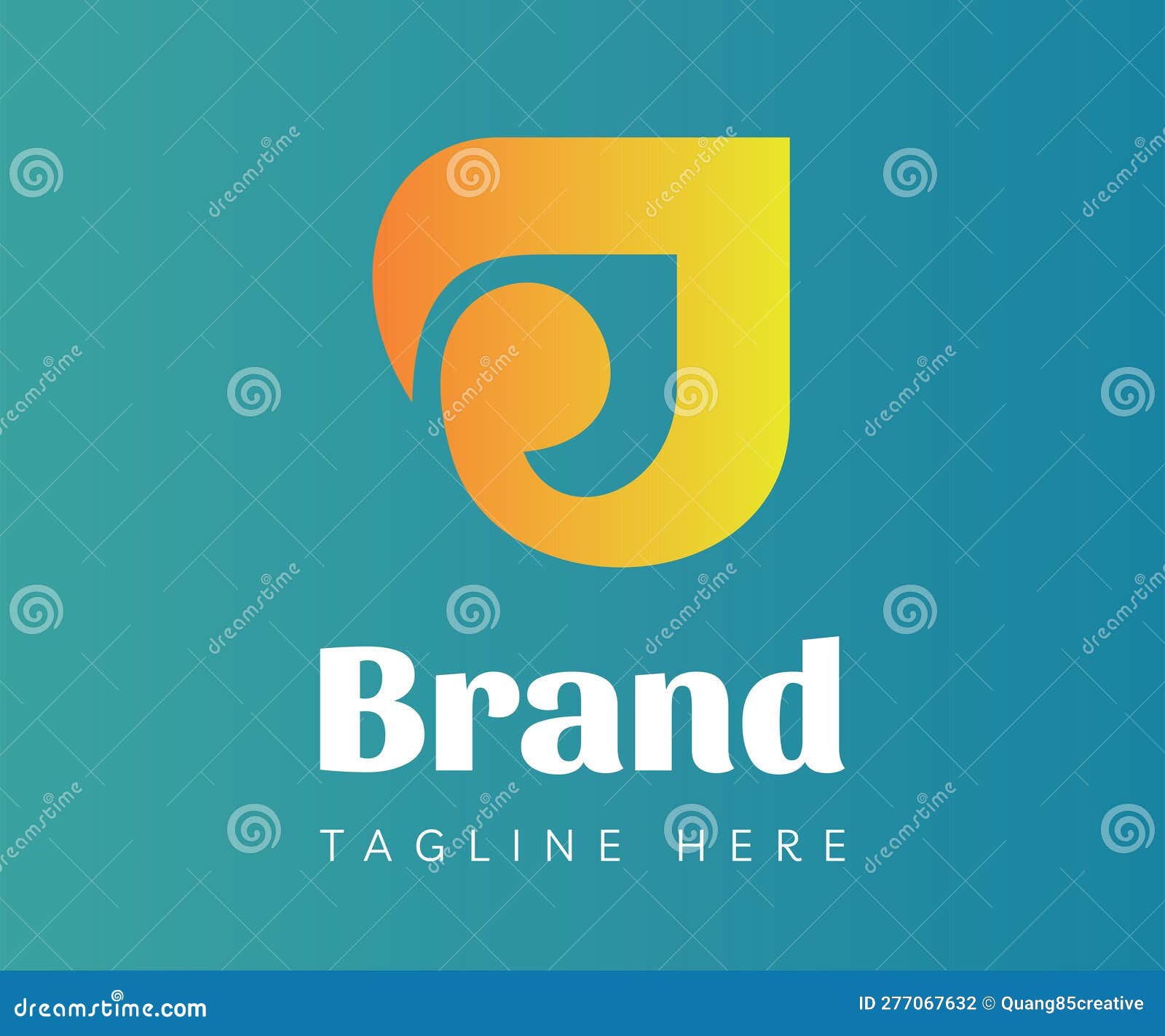 Letter J Logo Design. Letter J with Heart Logo Stock Vector