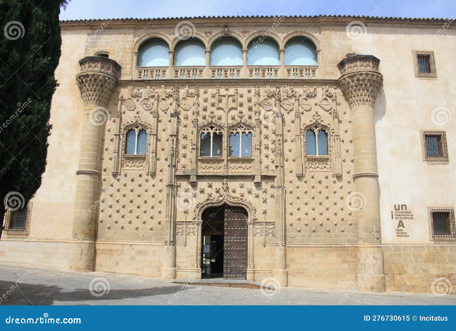 jabalquinto palace in baeza, jaÃn