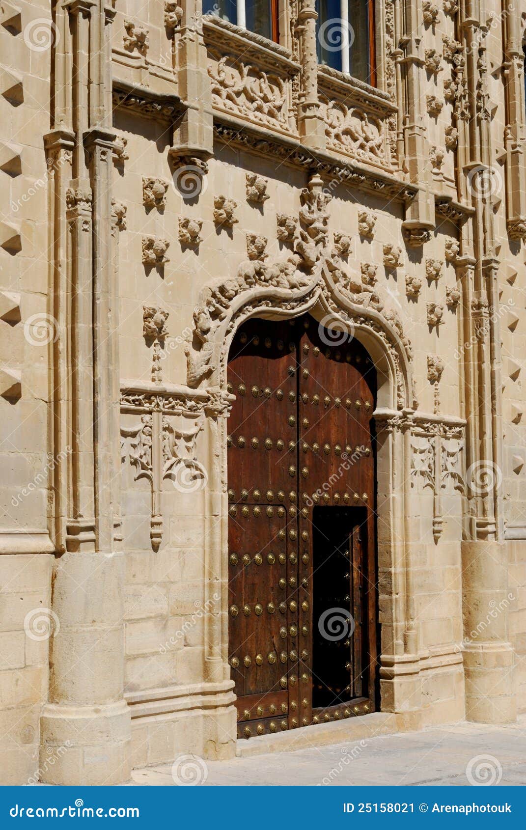 Jabalquinto-Palast, Baeza, Spanien. Stockbild - Bild von ...