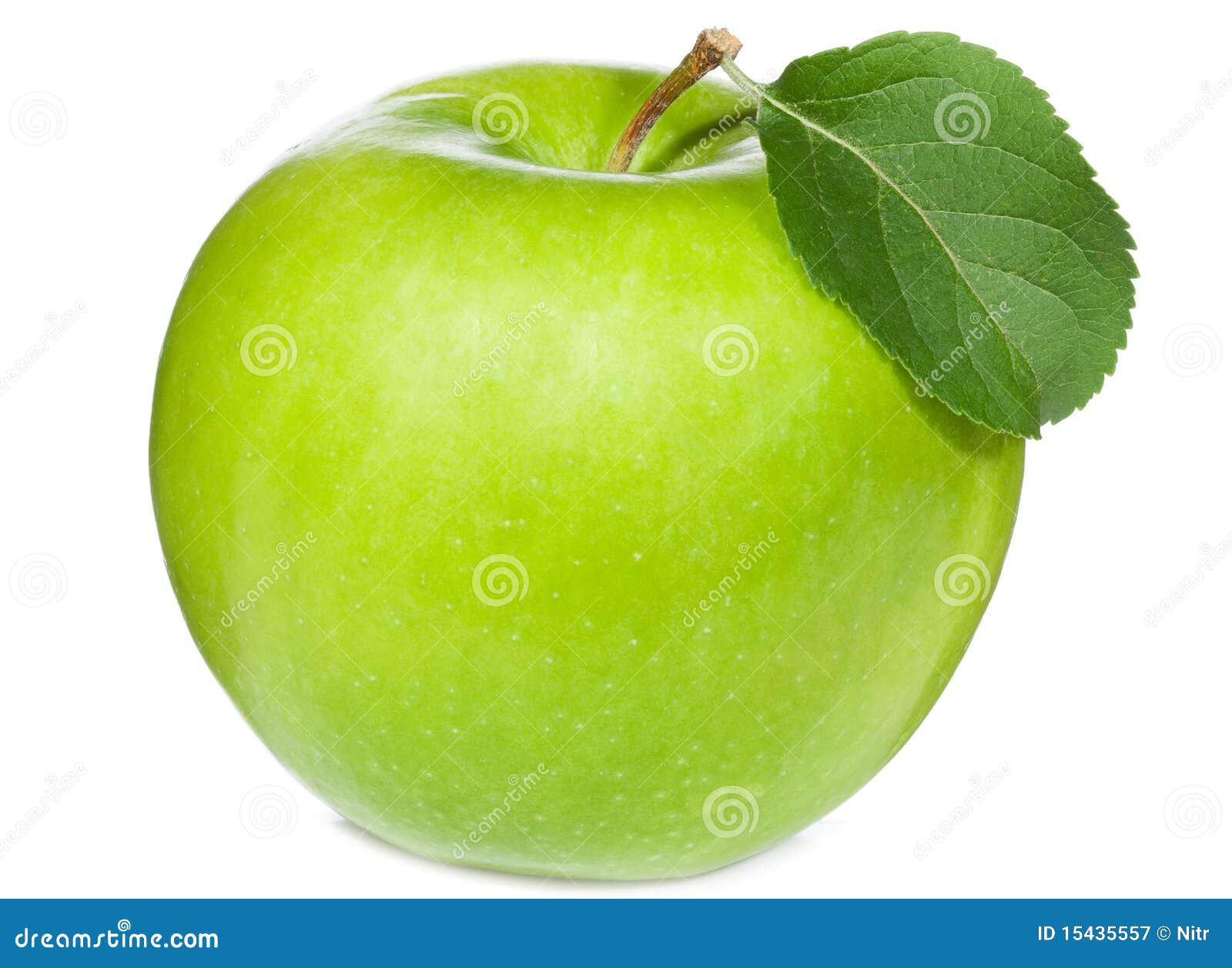 Jabłko - zieleń. Jabłczany tła zieleni liść biel