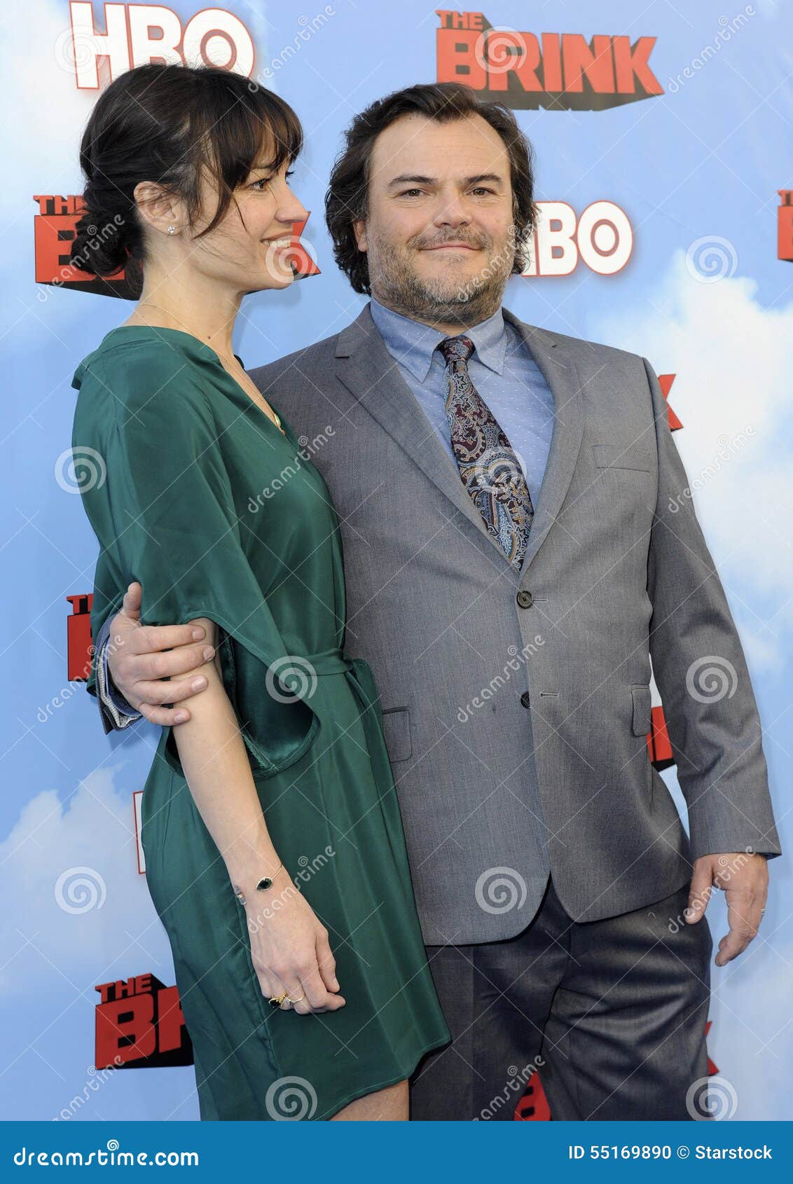 Jack Black e Tanya Haden imagem editorial. Imagem de premier - 55169890