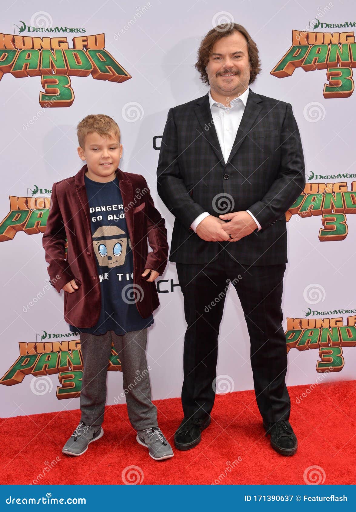 Jack Black with his son Samuel Black at Coldwater Park Los Angeles,  California - 11.10.09 Stock Photo - Alamy