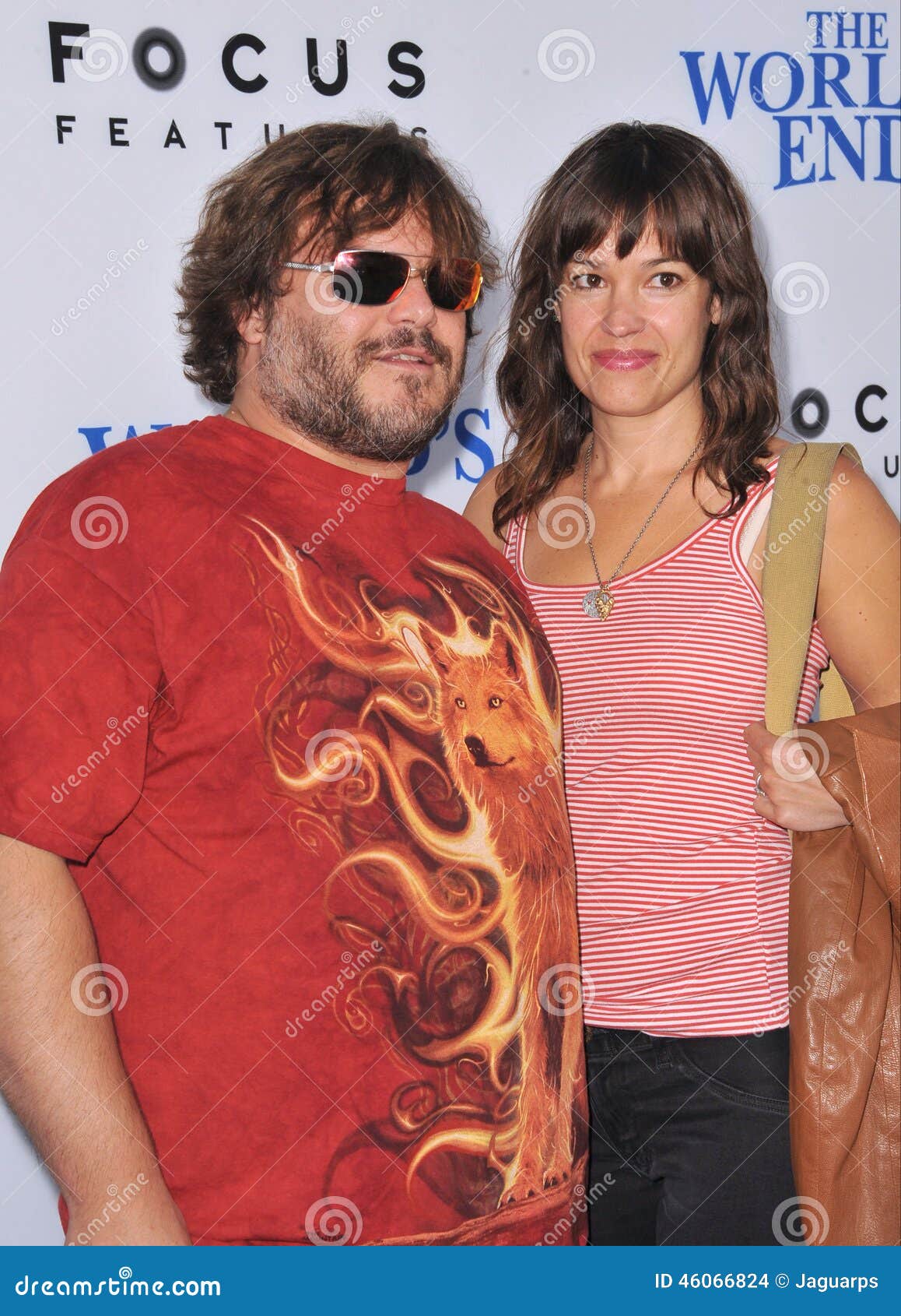 Jack Black e Tanya Haden imagem editorial. Imagem de premier - 55169890