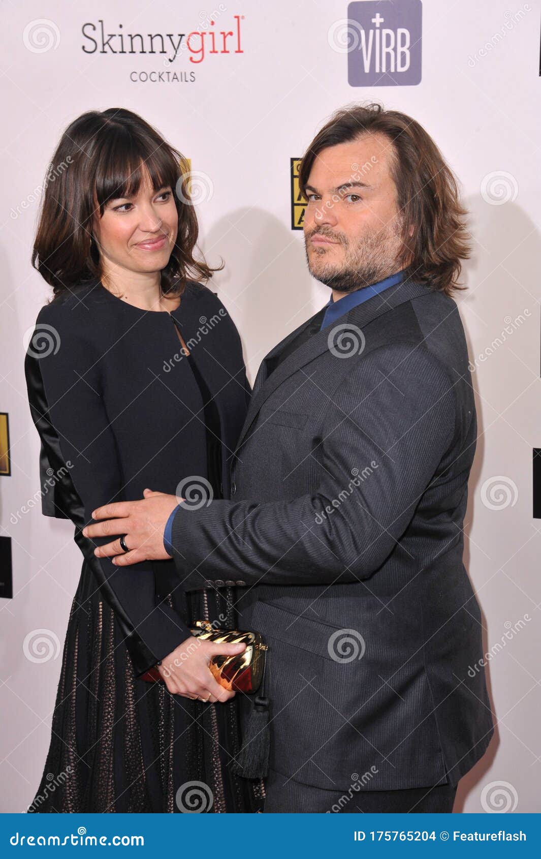 Jack black&tanya haden imagem de stock editorial. Imagem de barba -  175765204