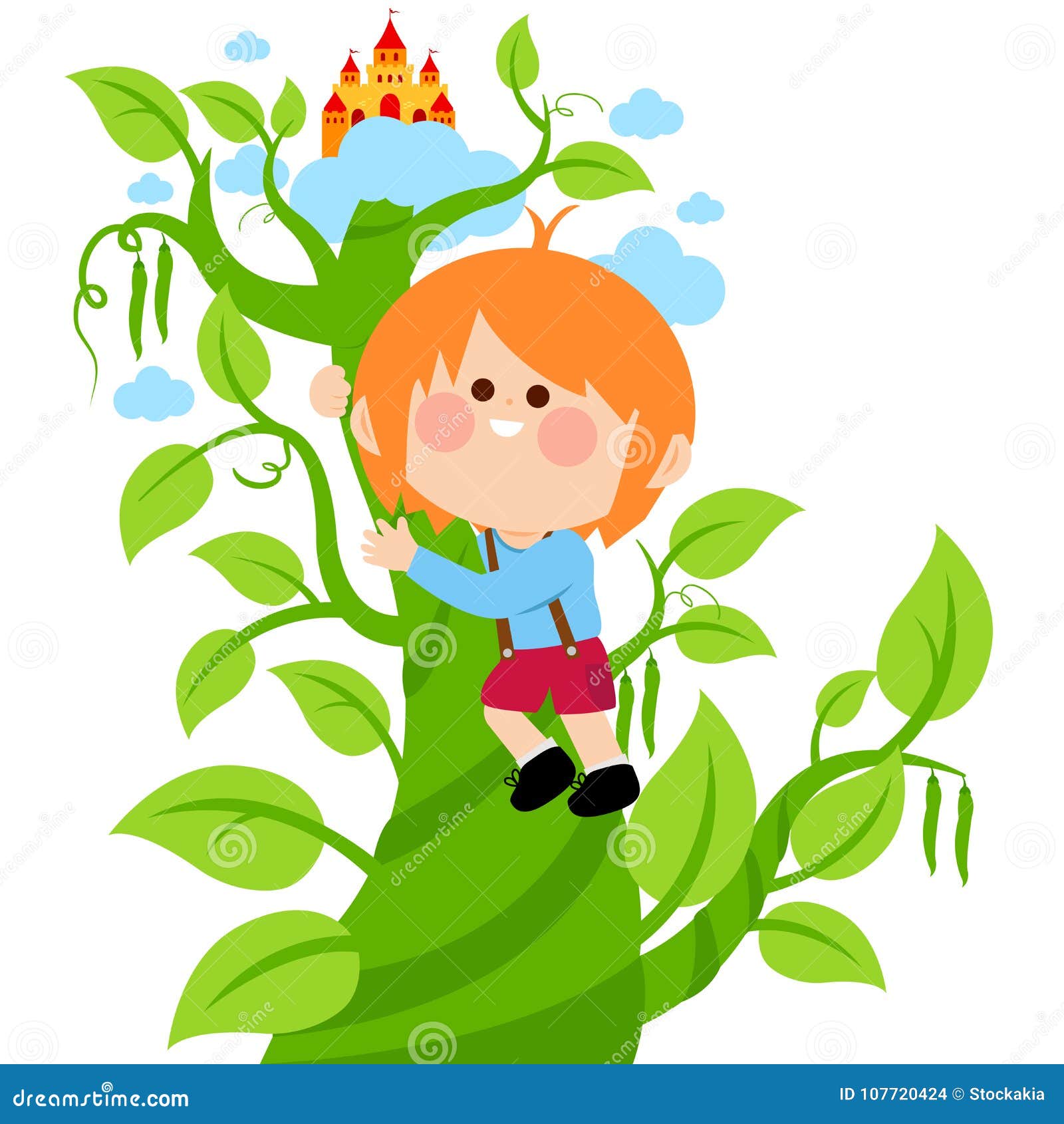 jack from jack and the beanstalk clipart