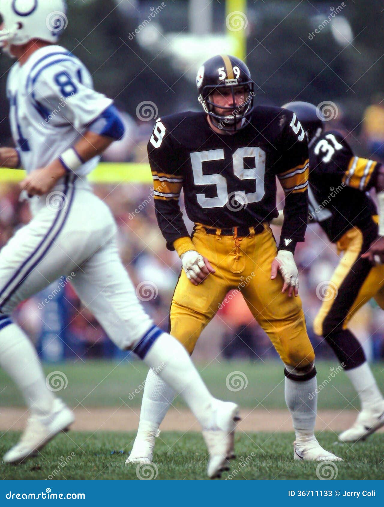 Jack Ham Pittsburgh Steelers Photo stock éditorial Image du casque