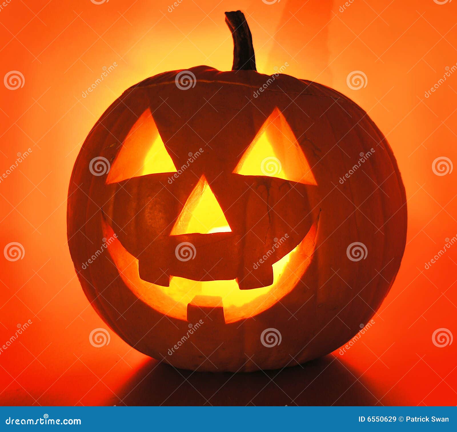 Jack o Lantern stock image. Image of candlelight, seasonal - 6550629