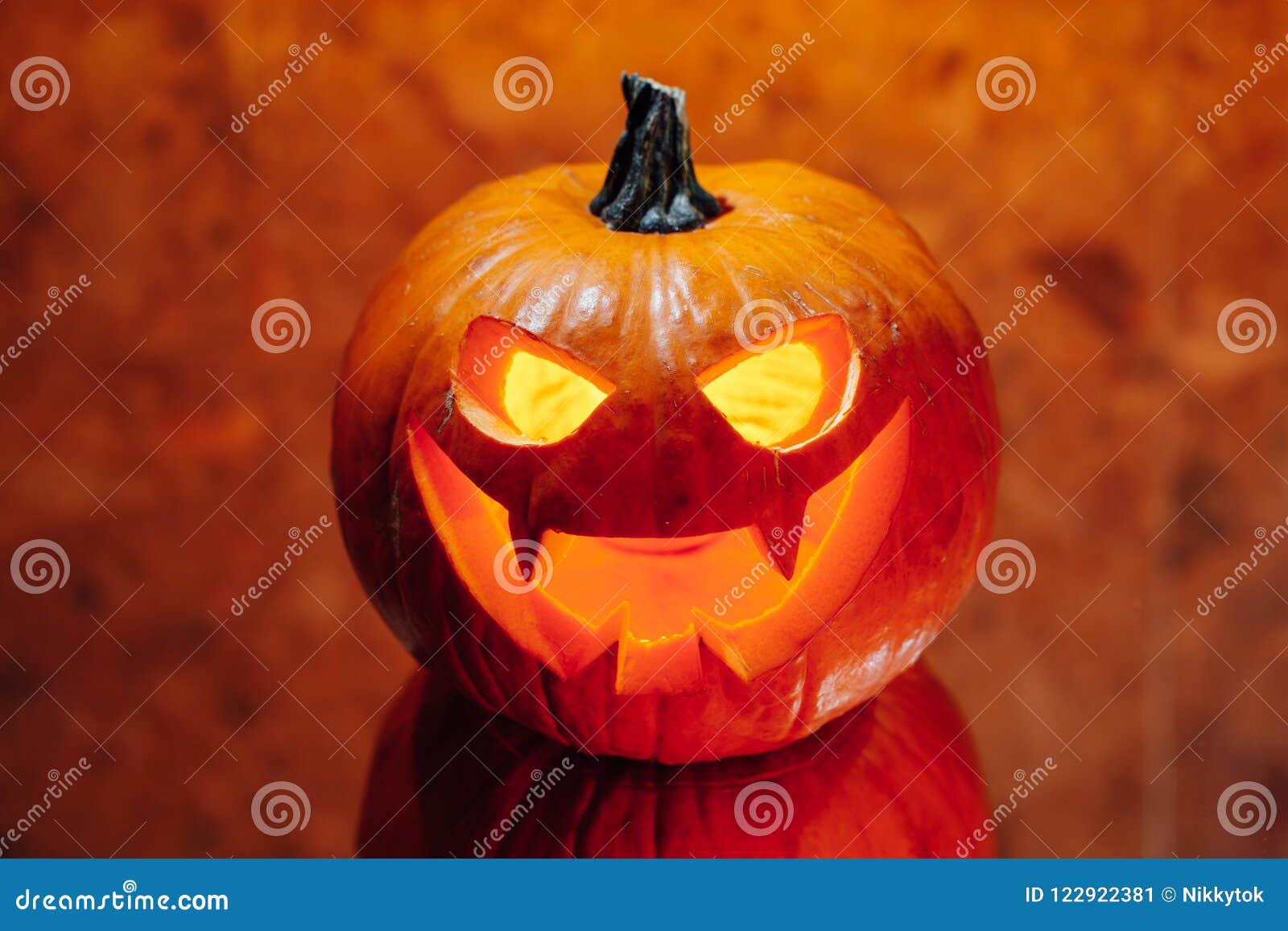 Jack-o-lantern Pumpkin Orange Light, Halloween Background Stock Image ...