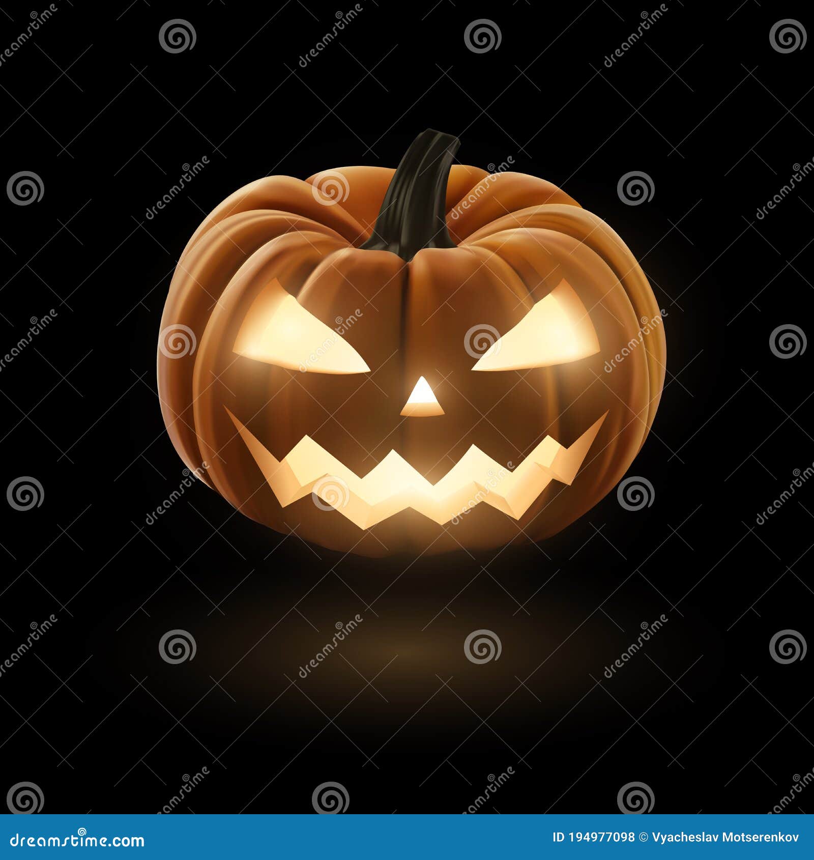 Abóbora Com Uma Pequena Abóbora Halloween Dentro Jack 'O' Lanterna imagem  vetorial de antlexxstudio© 388595650