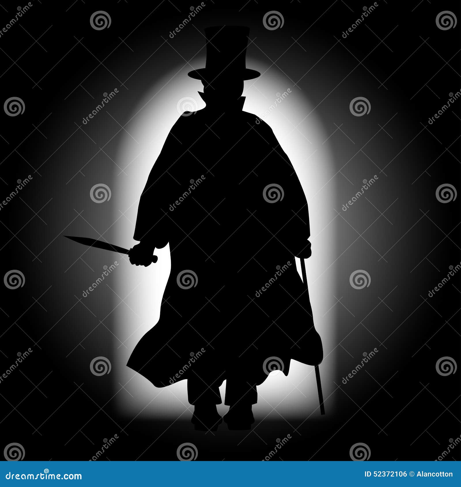 jack the ripper silhouette