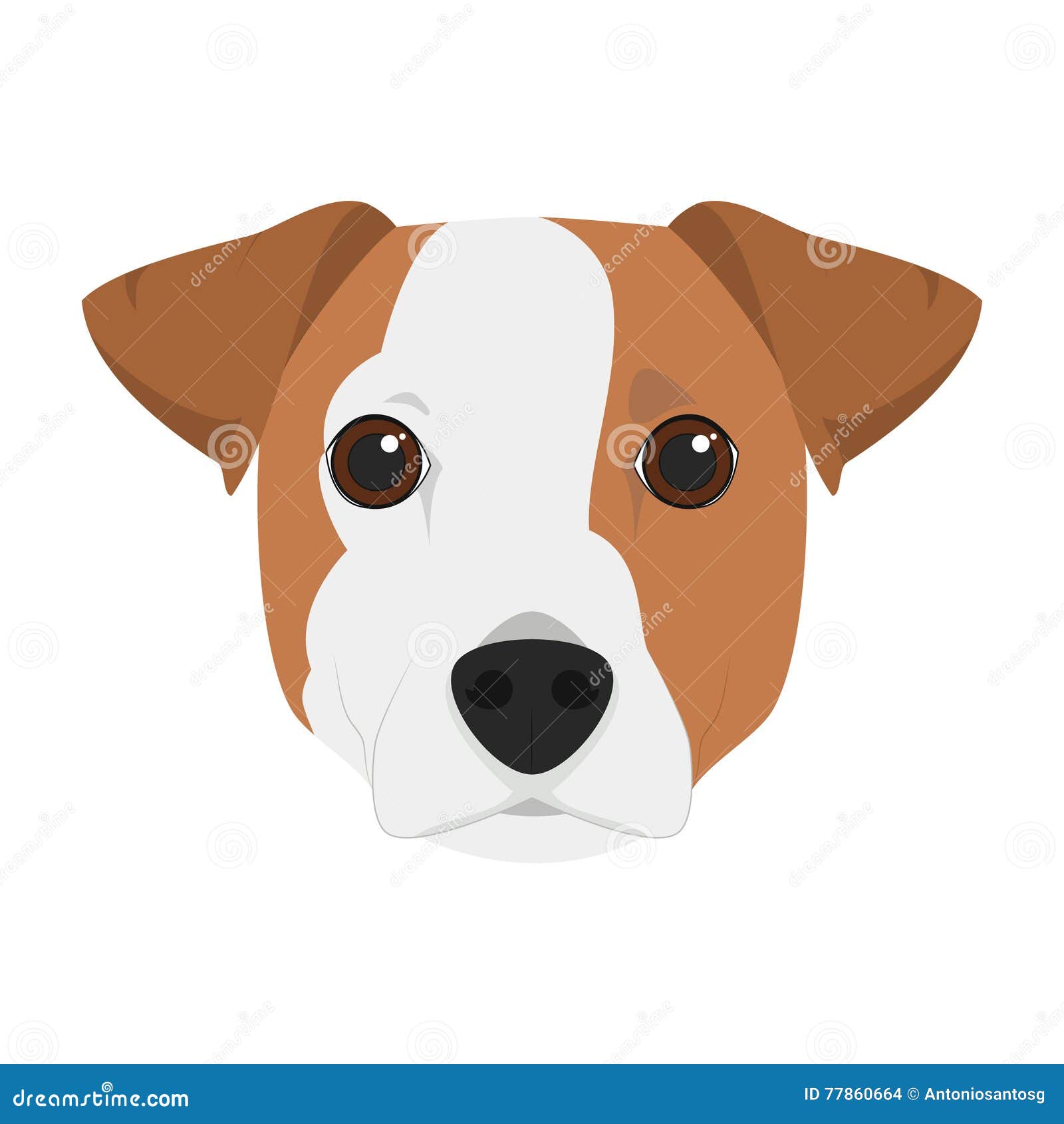 Jack Russell Dog Vector Illustration Stock Vector Illustration of
