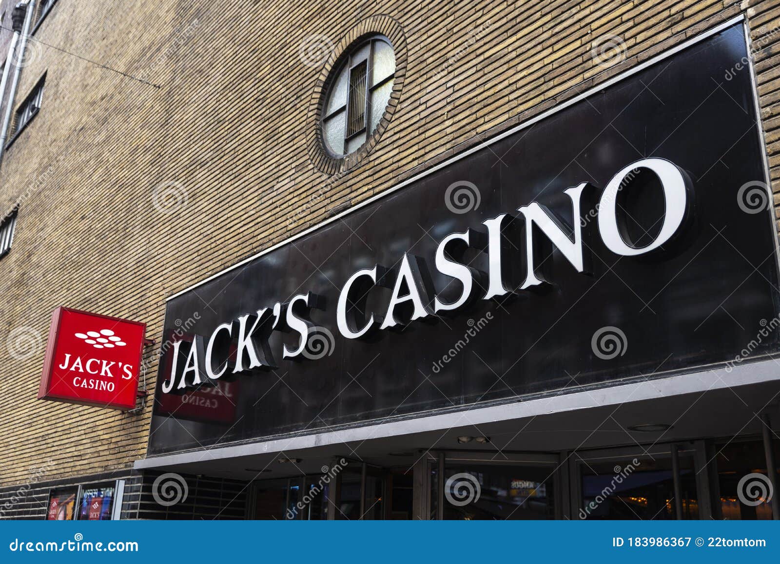 JackÂ´s Casino in Amsterdam, Netherlands Editorial Photography Image
