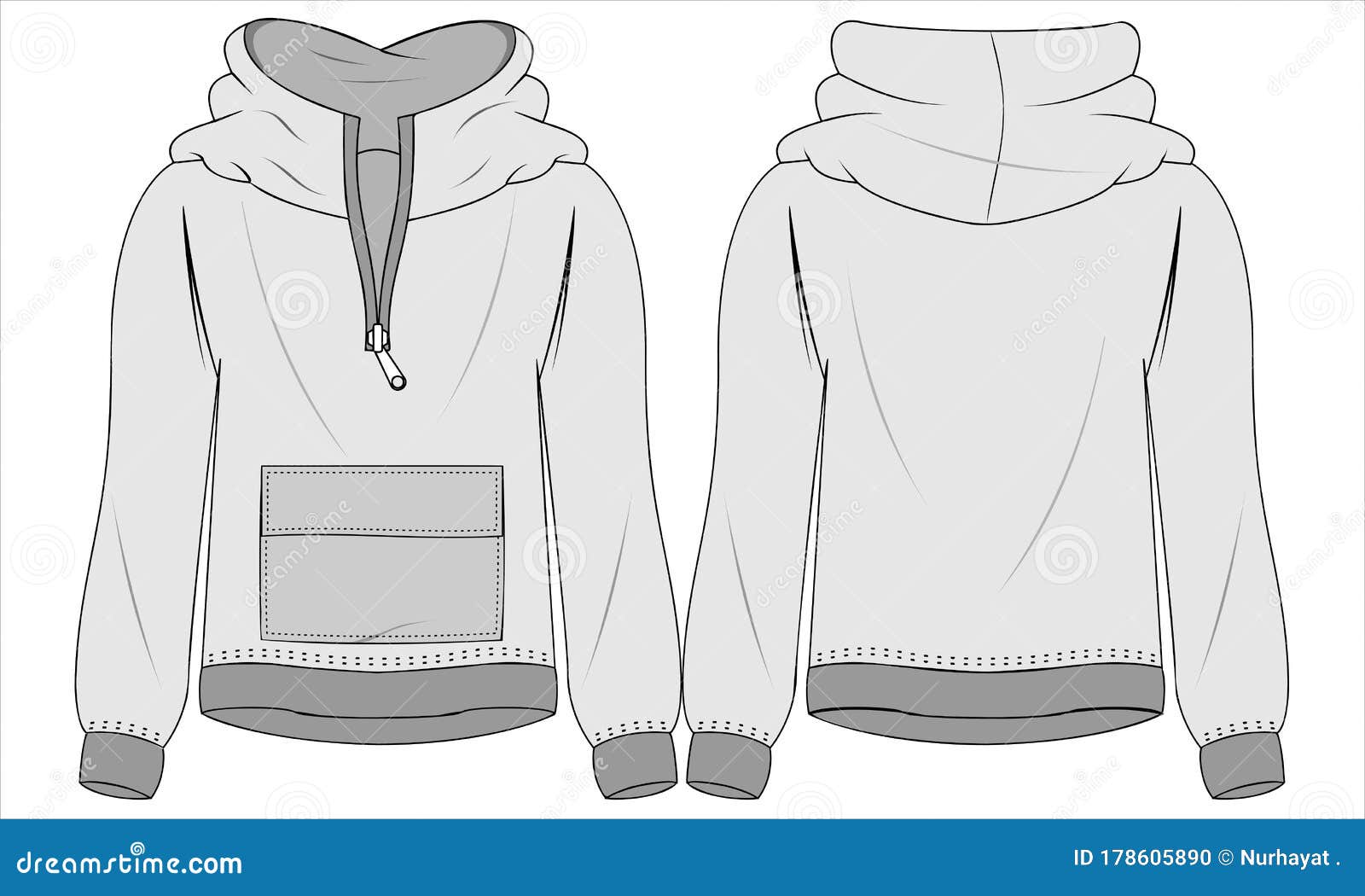 jacket design sketch