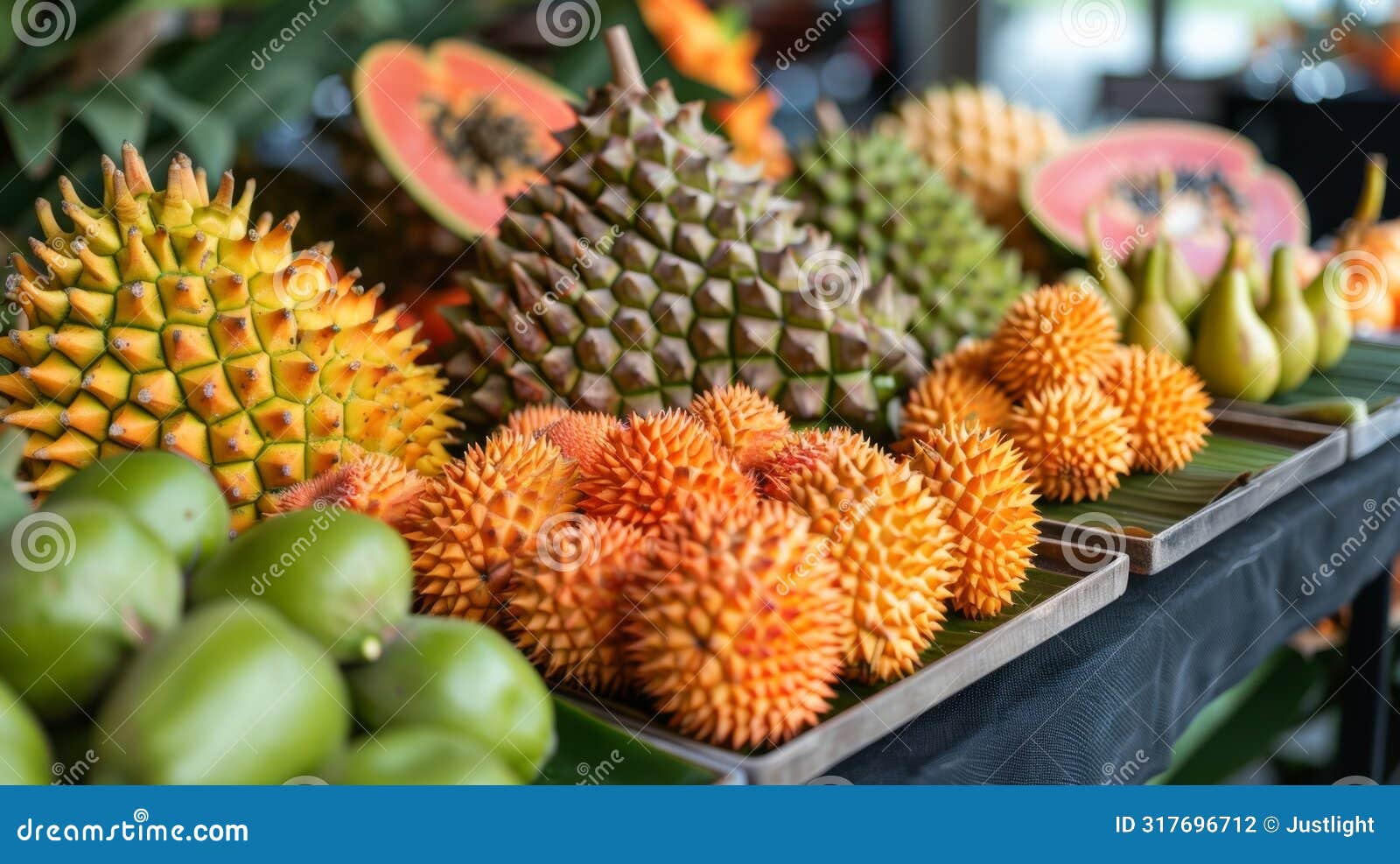 from jackfruit to rambutan this buffet showcases the finest and rarest of fruits