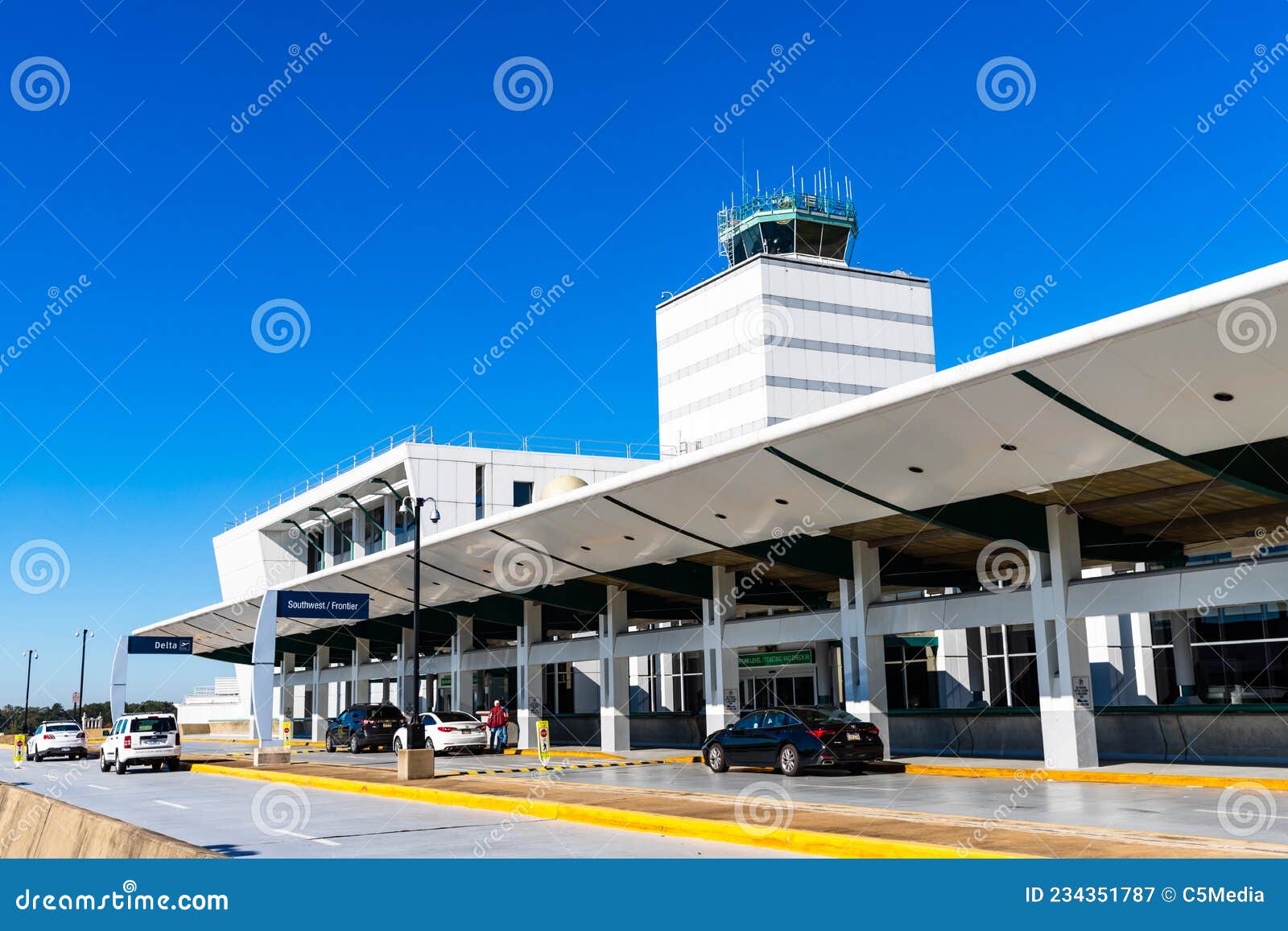 Jackson Medgar Wiley Evers International Airport Editorial Photography