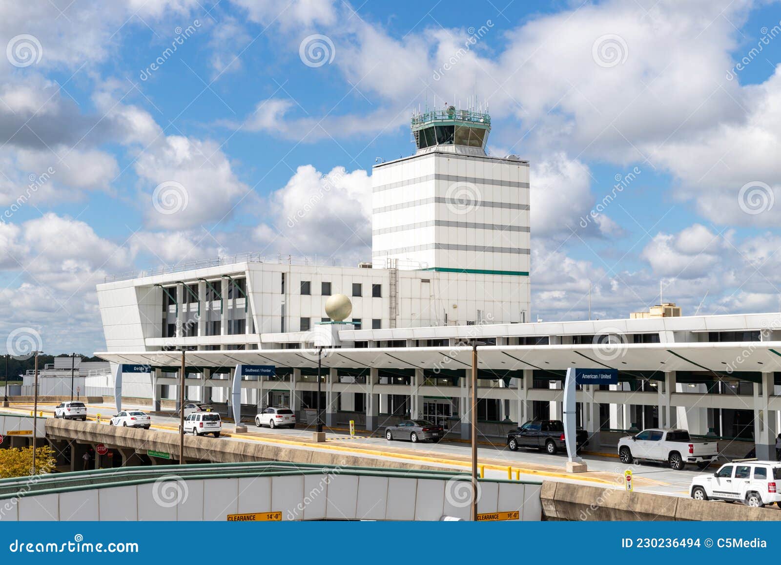 Jackson Medgar Wiley Evers International Airport Editorial Stock Image