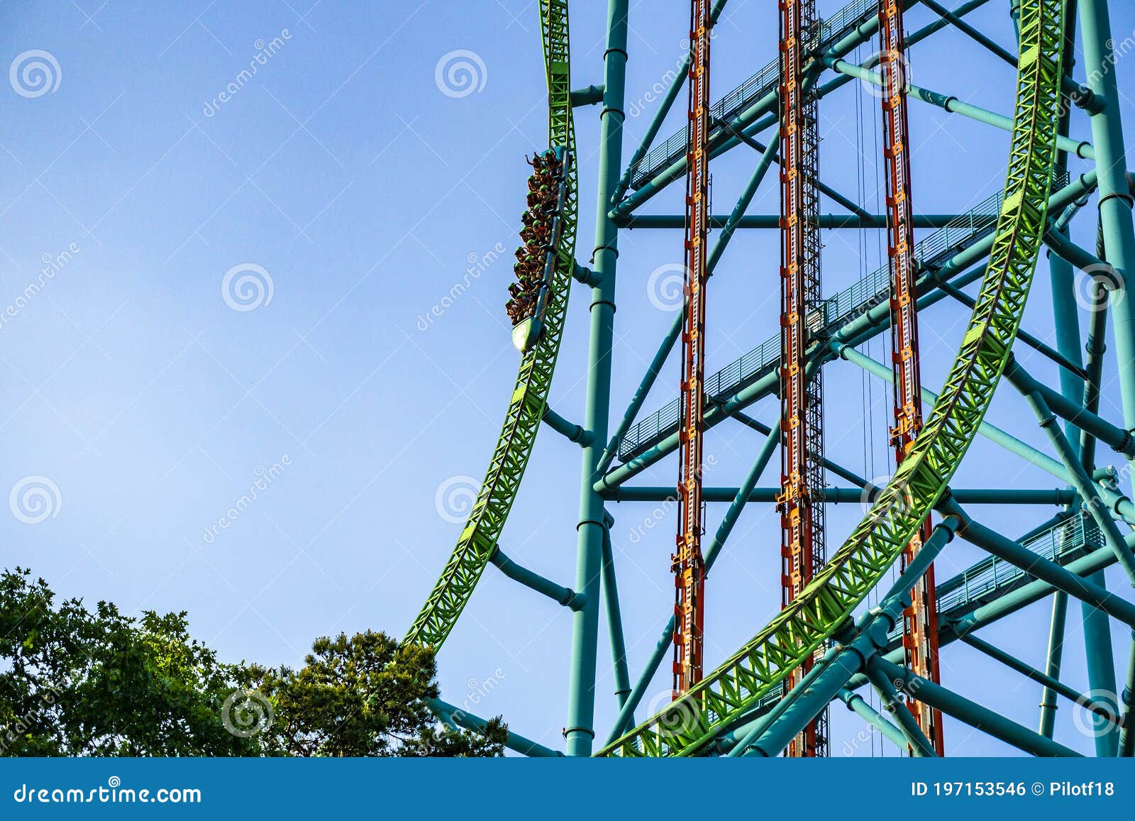 Kingda Ka Roller Coaster (Six Flags Great Adventure Theme Park