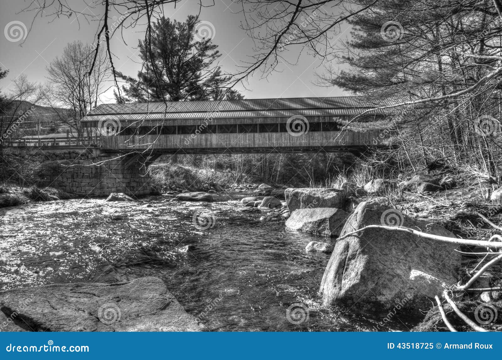 Jackson, NH Bridge ll stock image. Image of bridges, jackson 43518725