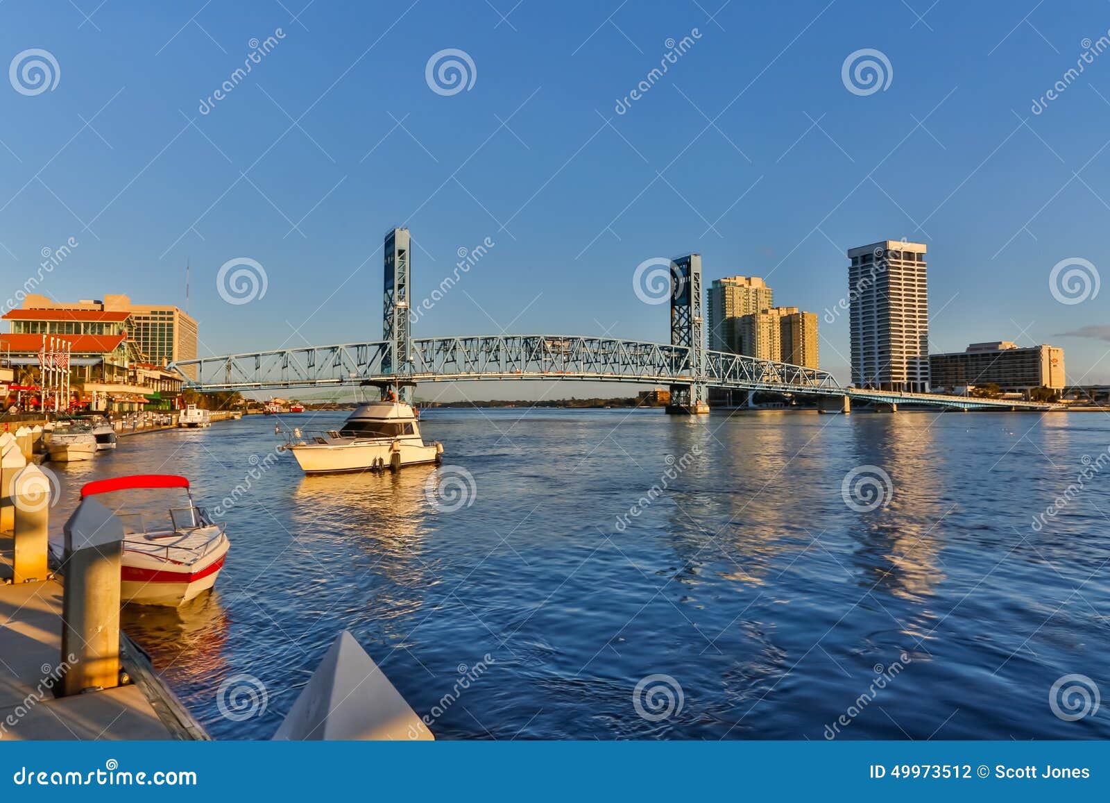 Jacksonville Waterfront editorial photography. Image of high 49973512