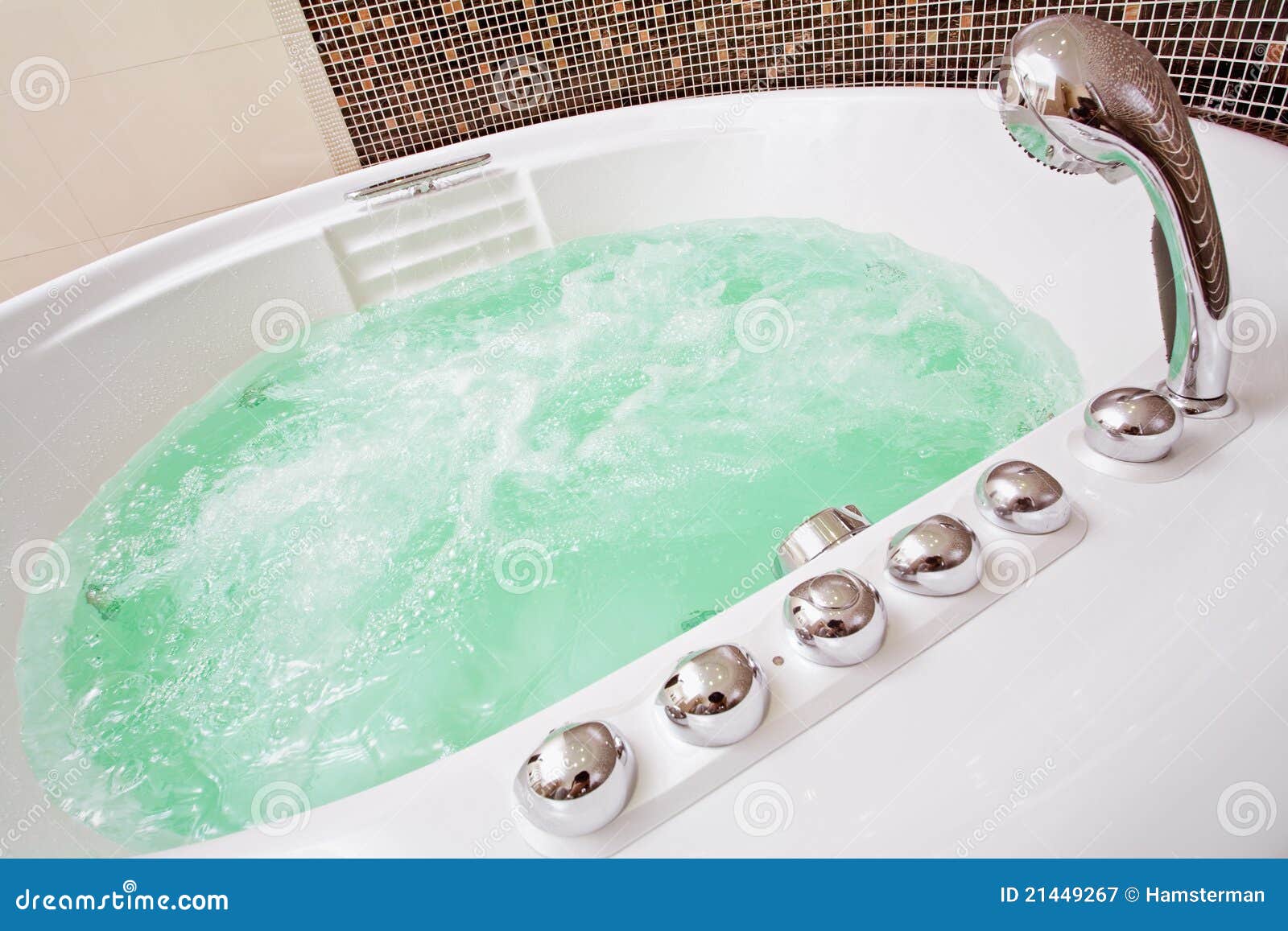 Jacuzzi with Swirling Water Stock Image Image of bath, aqua 21449267