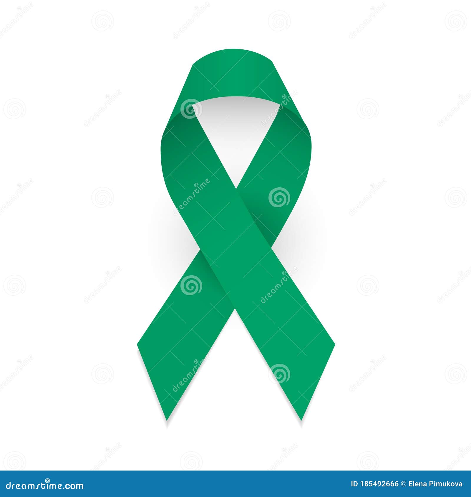 Green Awareness Ribbon Stock Illustrations – 4,242 Green Awareness