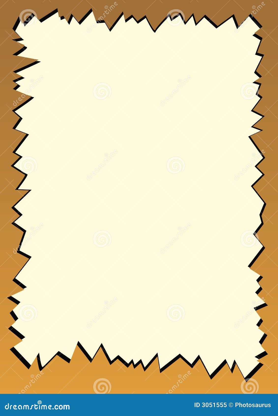 Jagged Frame Royalty Free Stock Photo - Image: 3051555
