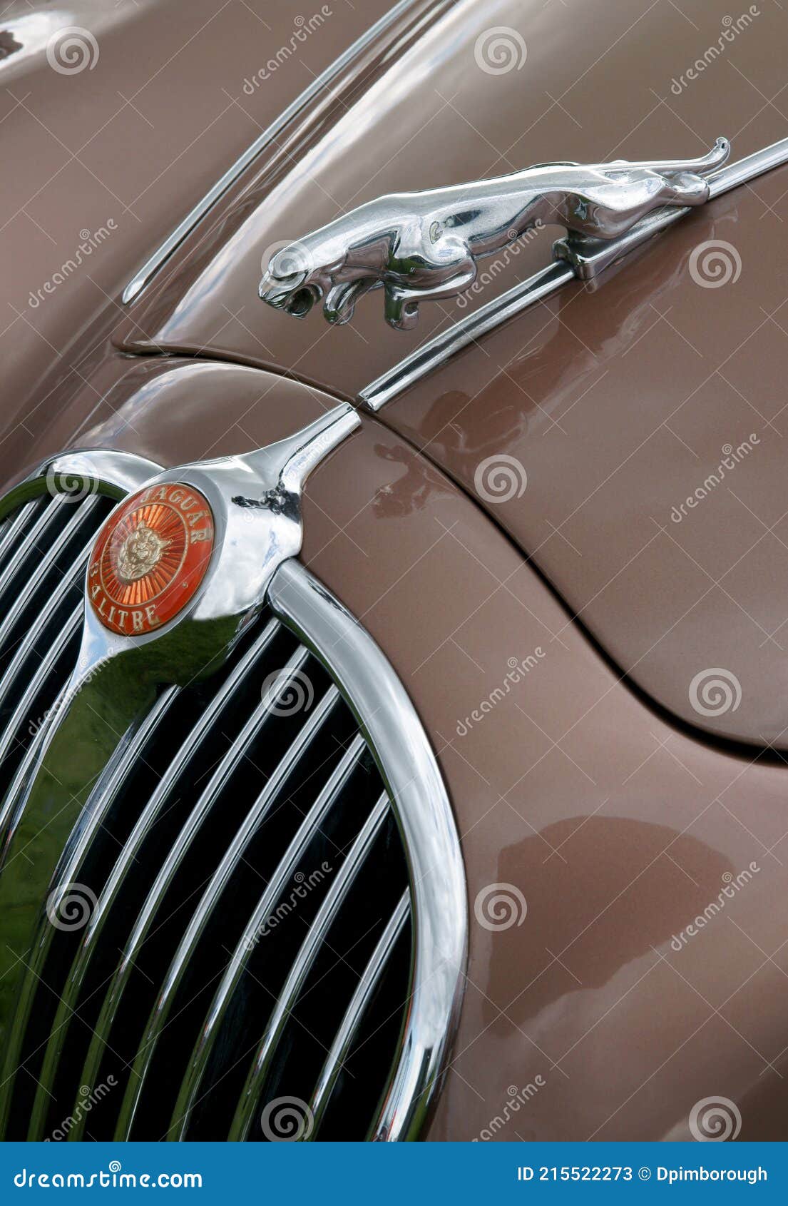 Jaguar Auto Haube Ornament redaktionelles stockfoto. Bild von britisch -  215522273