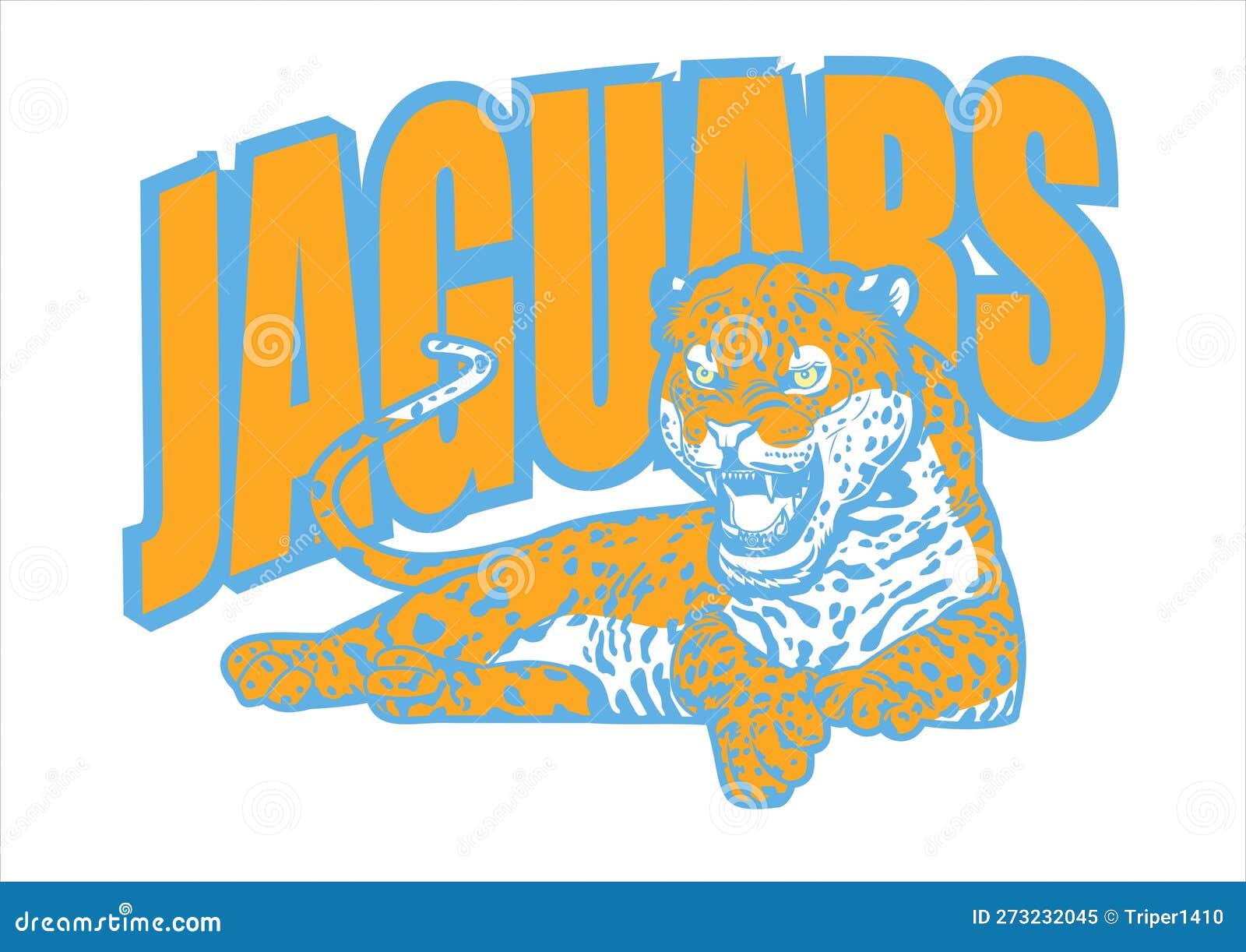 Jaguars Logo Vector Cartoon Stock Vector - Illustration of drawing ...