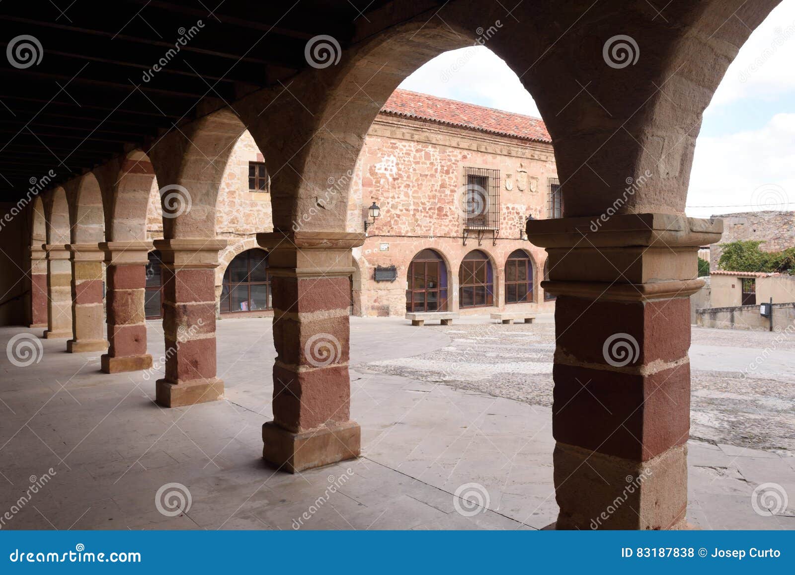 jail square plaza de la carcel in siguenza,