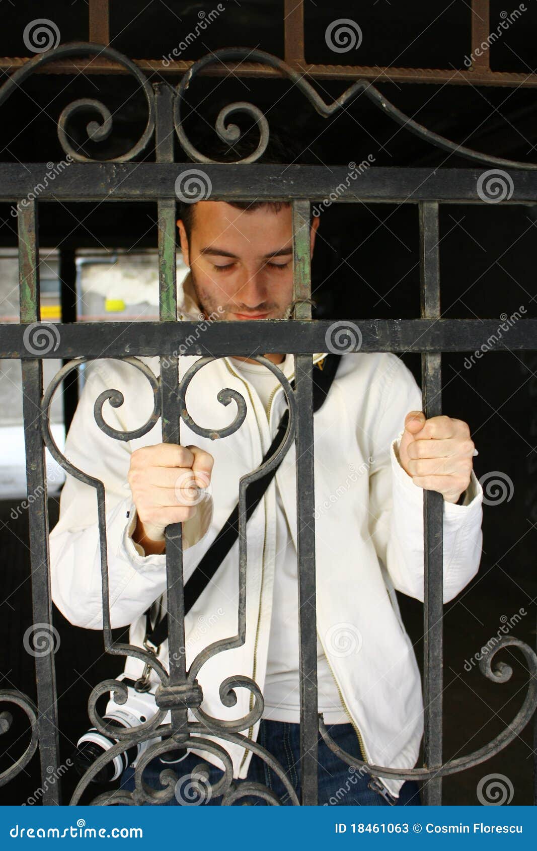 Jailhouse rock stock image. Image of jail, faith, bars 18461063