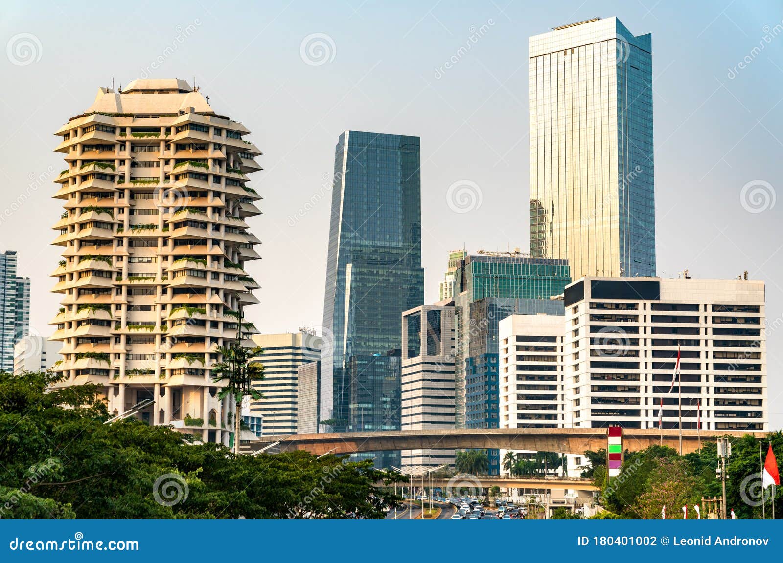  Jakarta  Central Business District  In Indonesia Stock Photo 