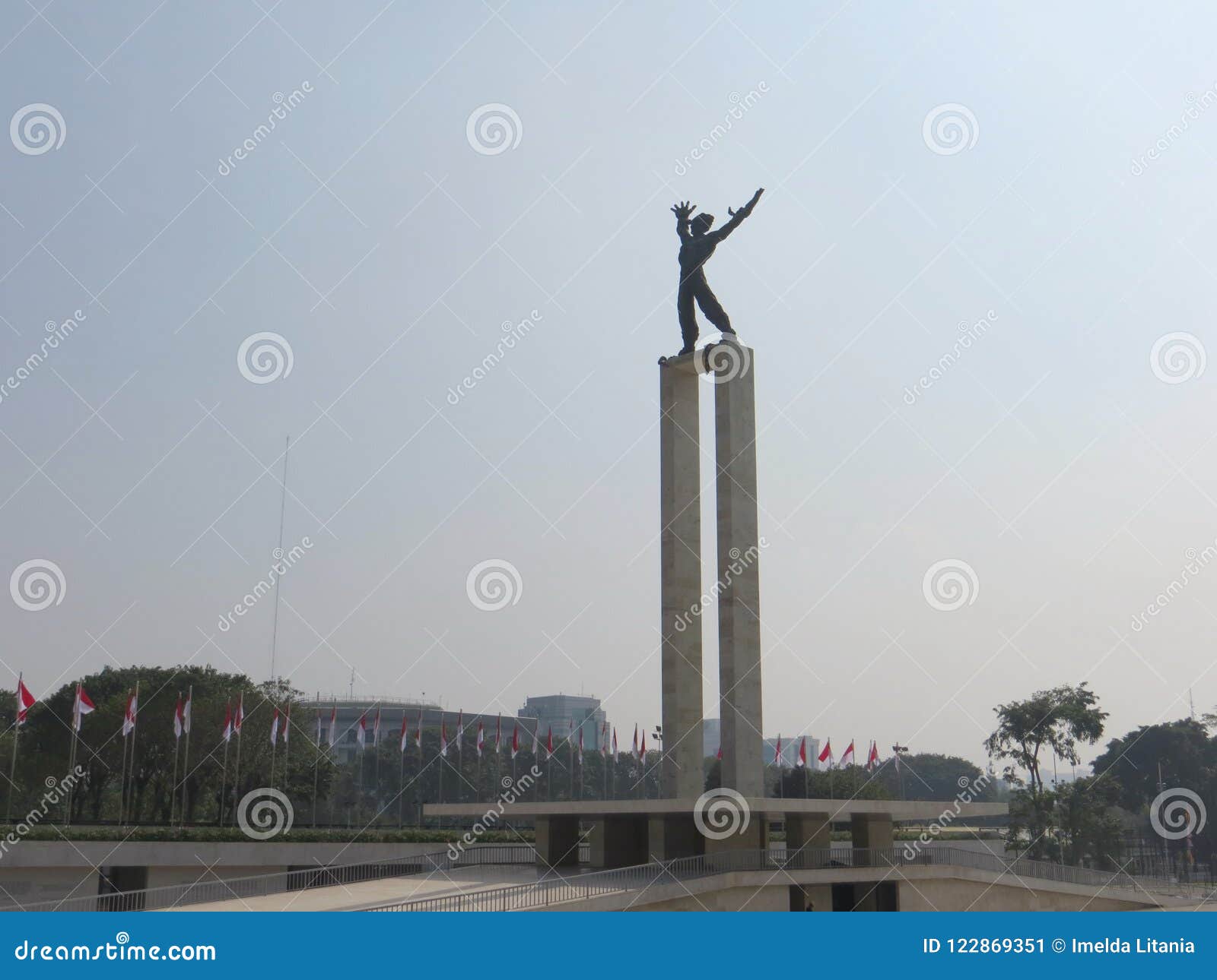 Taman Lapangan Banteng, Jakarta Editorial Photo - Image of building