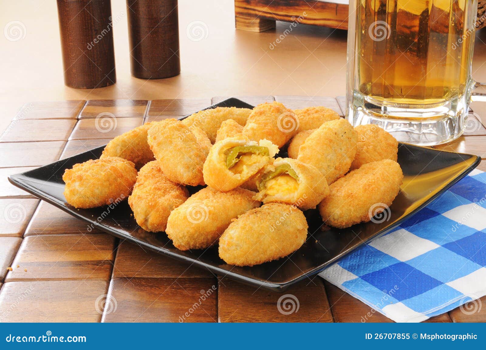 Jalapeno and Cheddar Cheese Poppers Stock Image Image of breaded