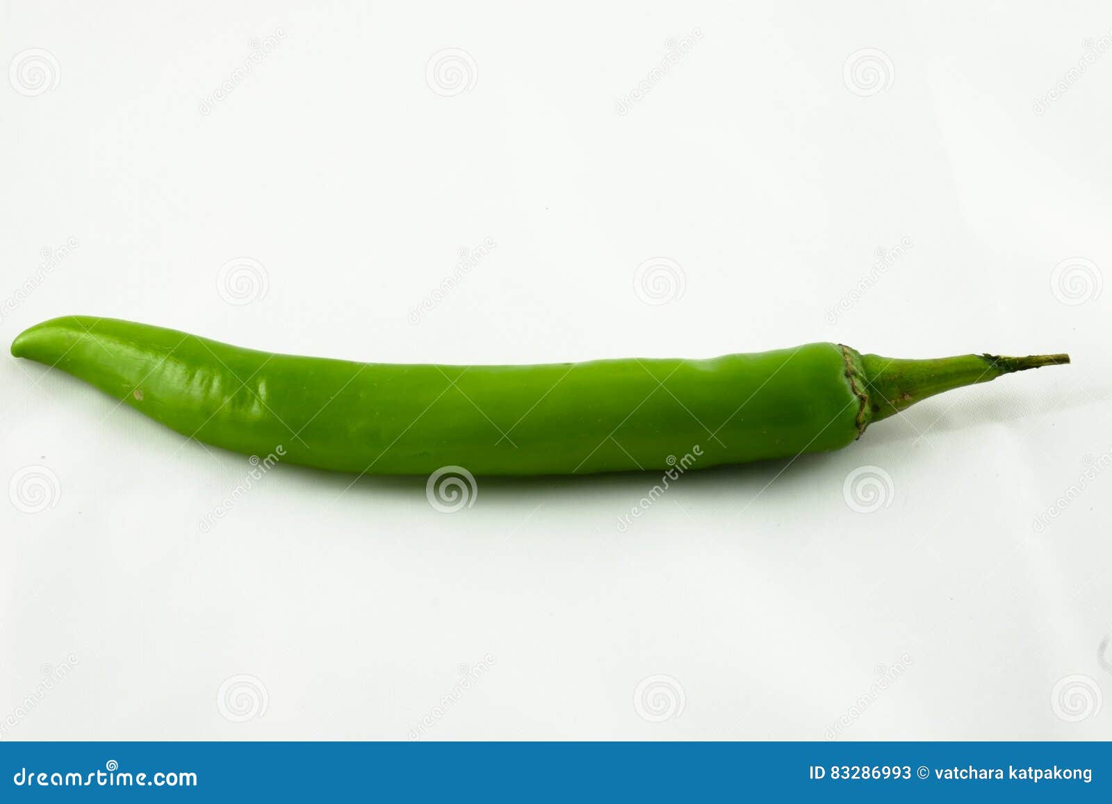 Jalapenos Chili Peppers on White Background Stock Image Image of