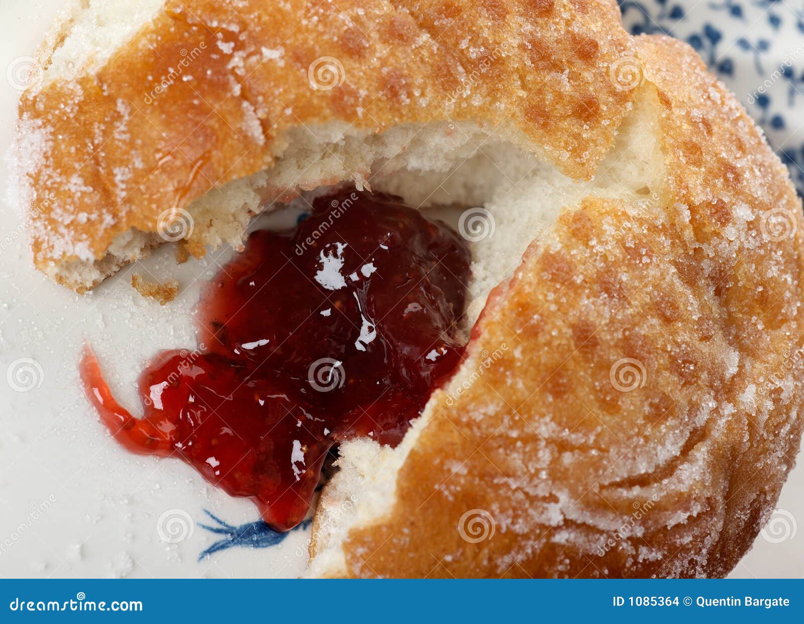 Jam Donut stock photo. Image of cake, dessert, doughnut 1085364