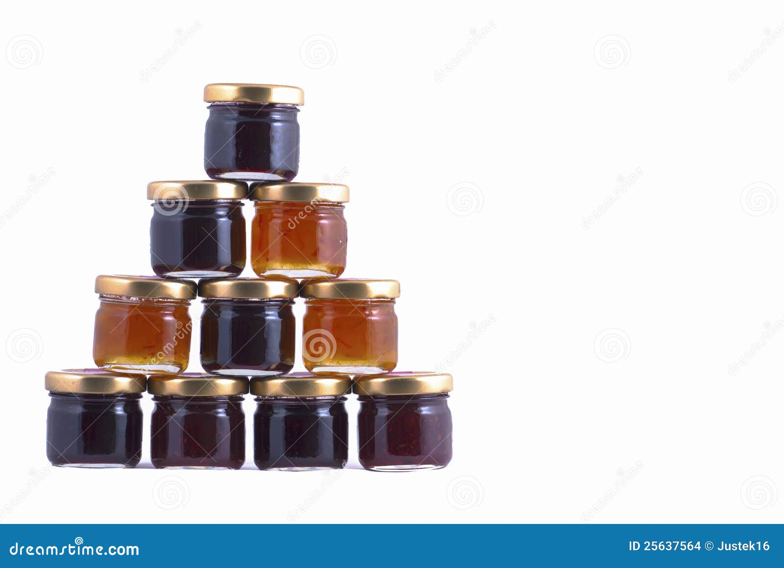Jam Jars stock photo. Image of gourmet, home, country 25637564