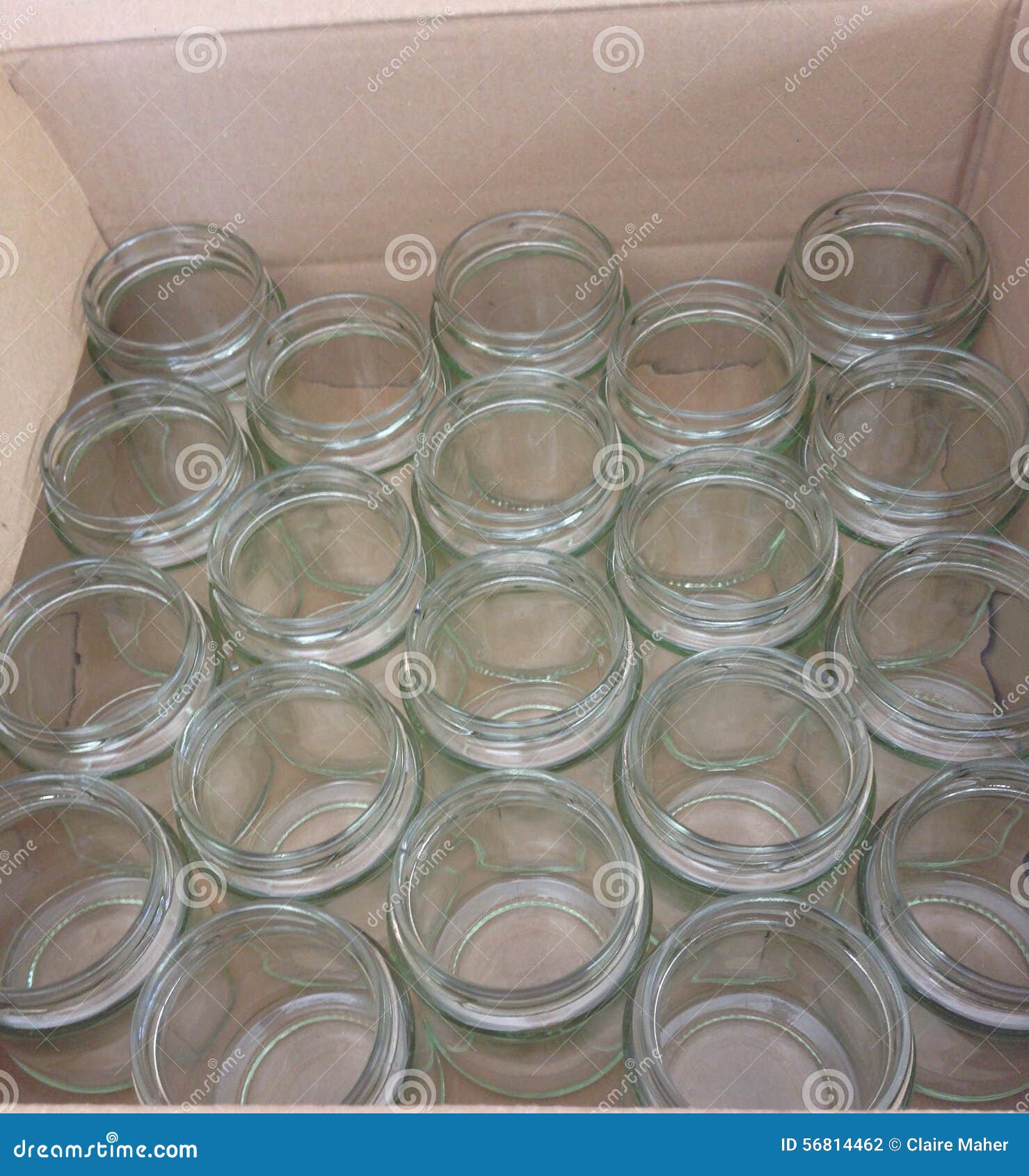 Jam jars stock photo. Image of marmalade, recycled, jars 56814462