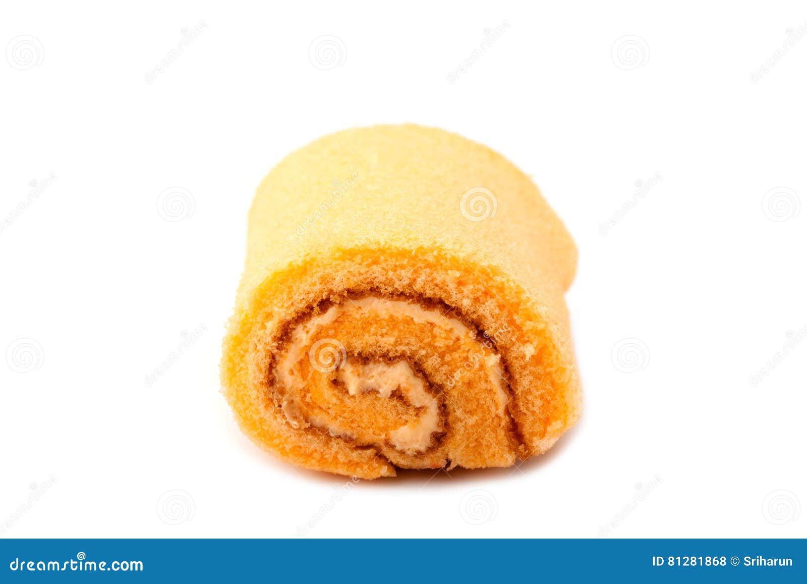 Jam roll cake stock photo. Image of snack, background 81281868