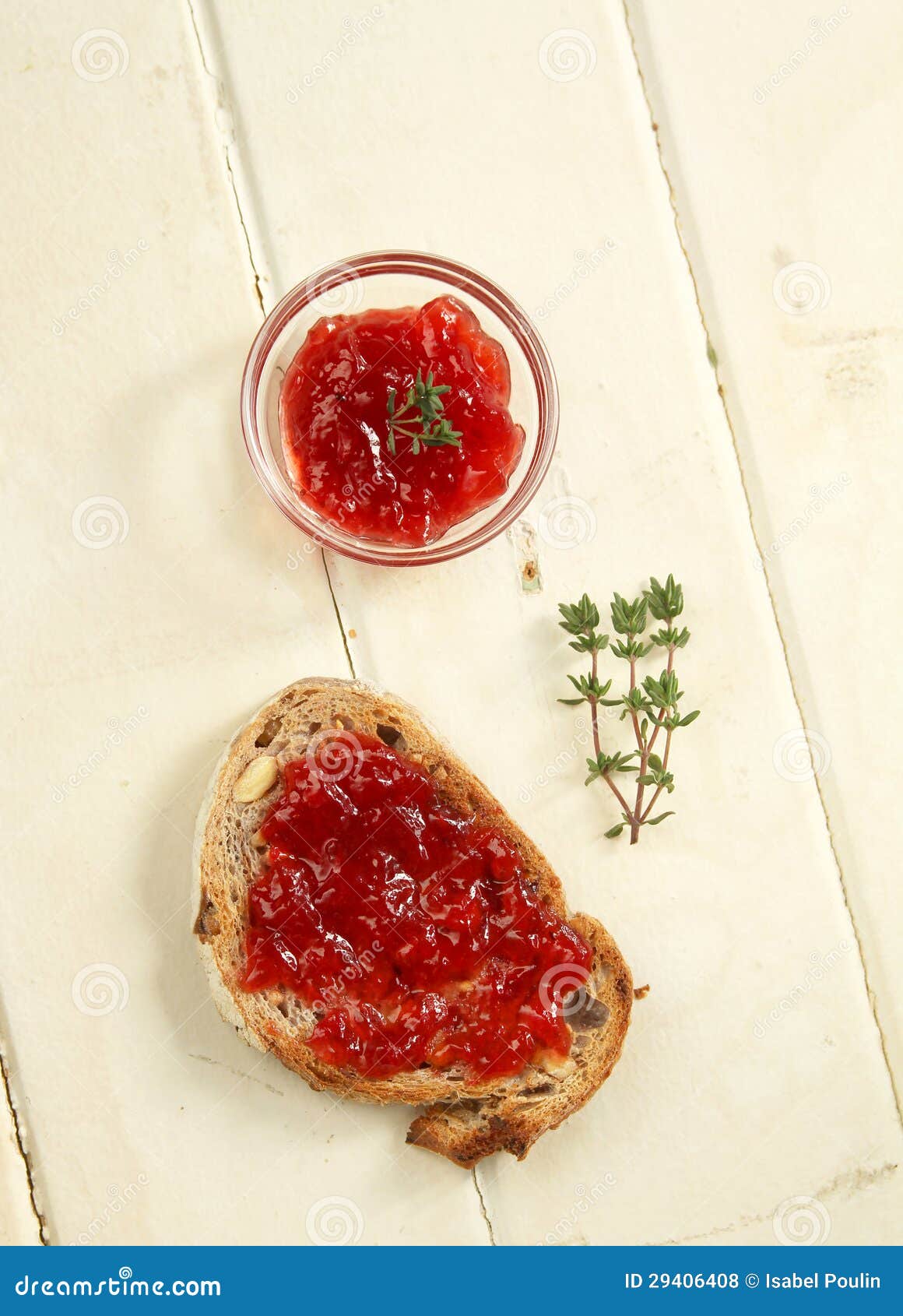 Jam toast stock photo. Image of juicy, slice, cooking 29406408