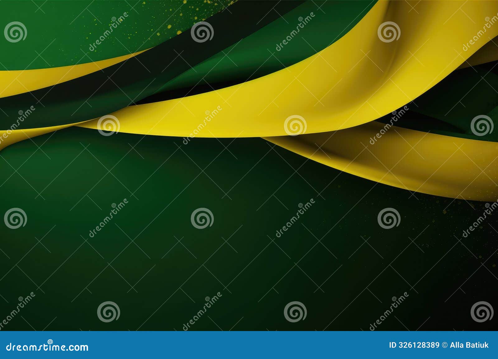 jamaica independence day, featuring a banner with ample copy space, capturing the vibrant essence and historical